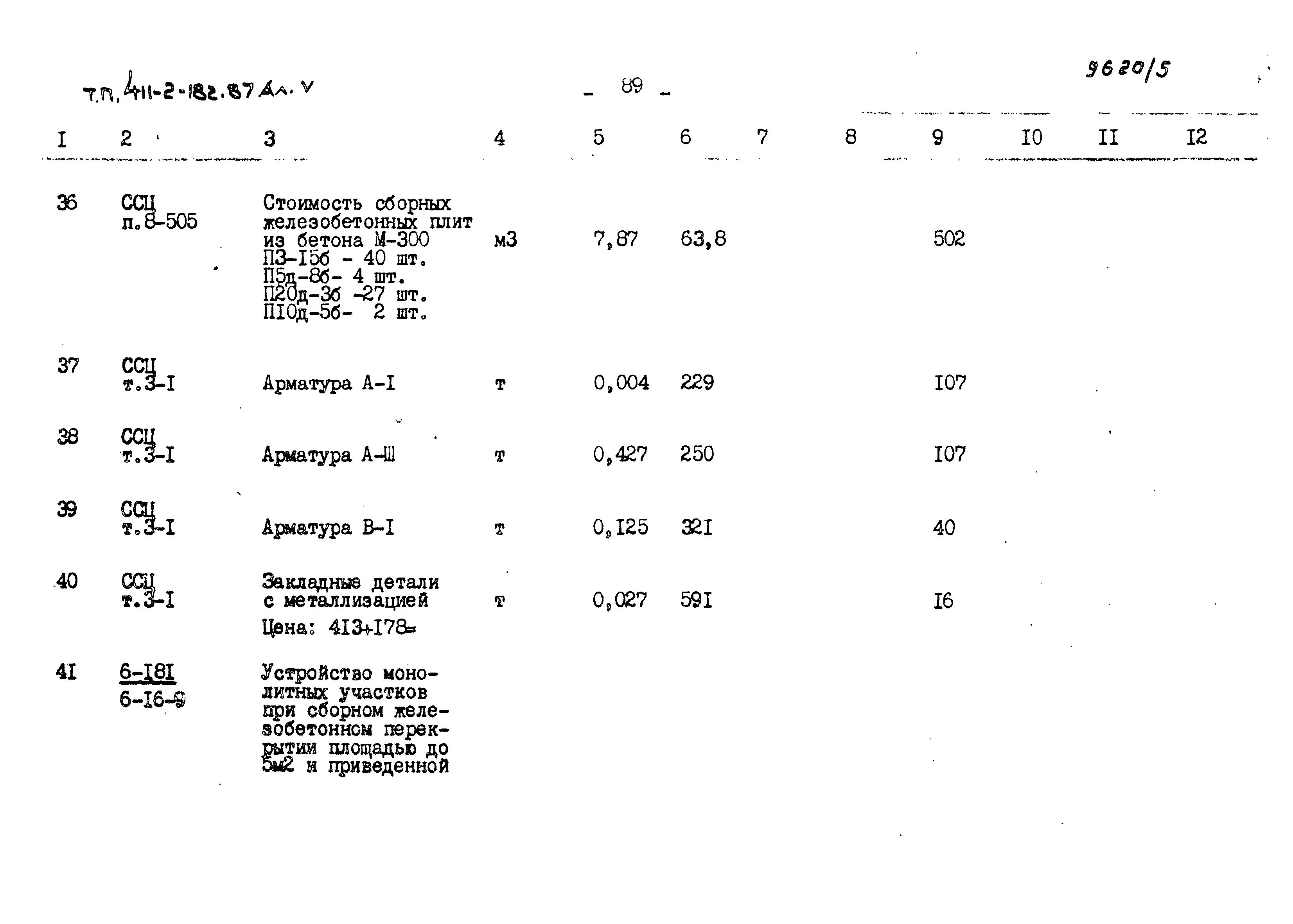 Типовой проект 411-2-182.87