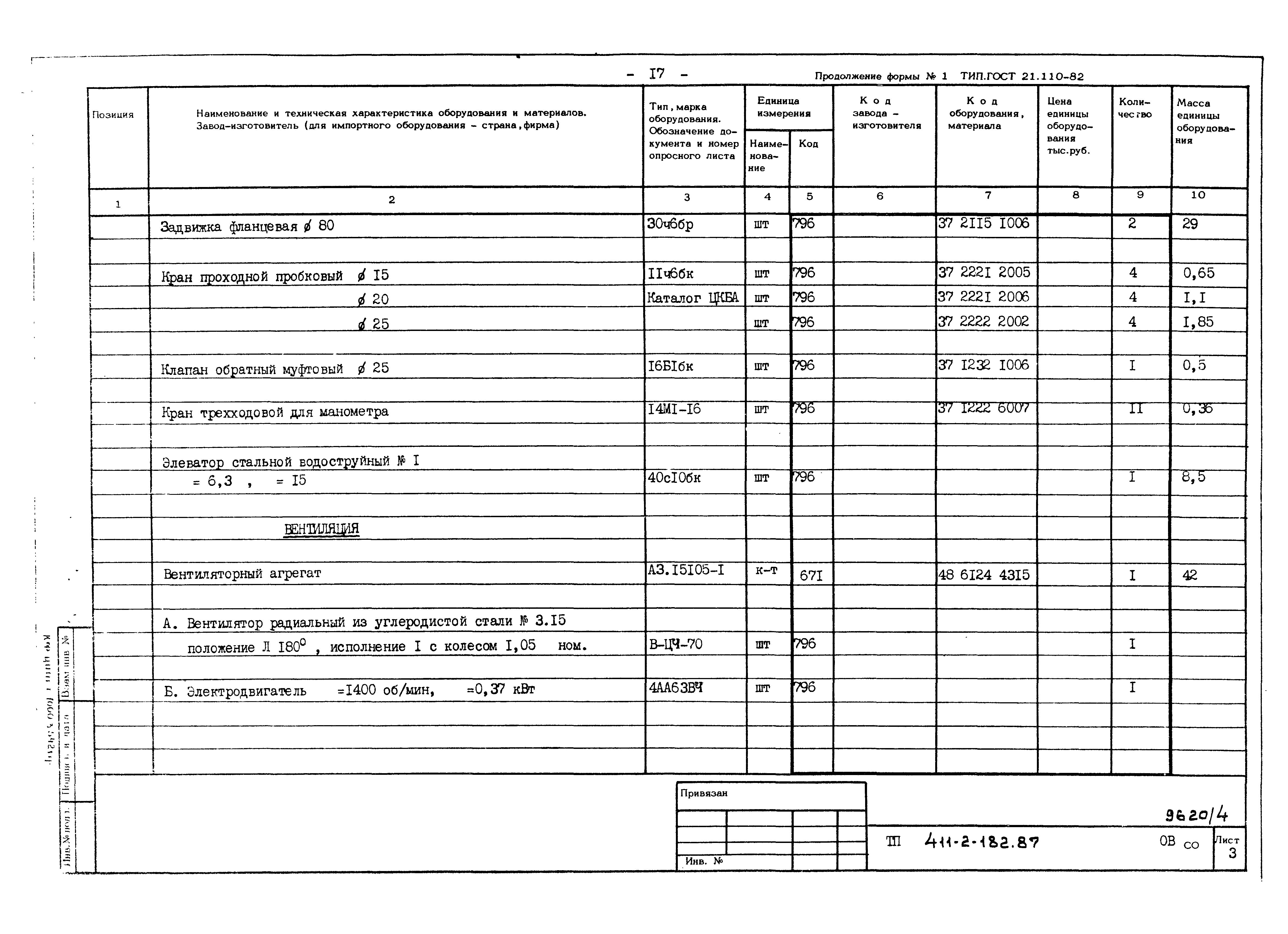 Типовой проект 411-2-182.87