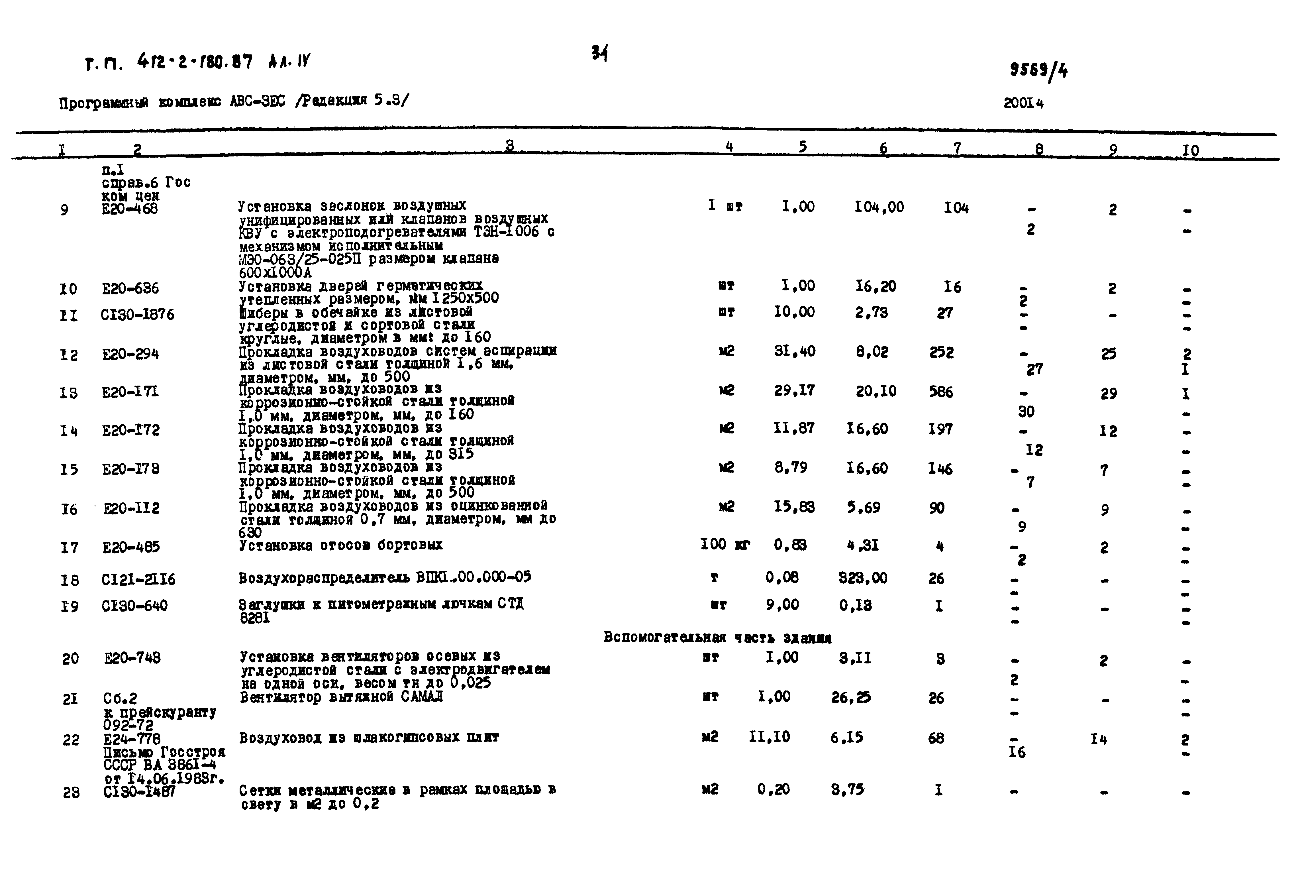 Типовой проект 411-2-180.87