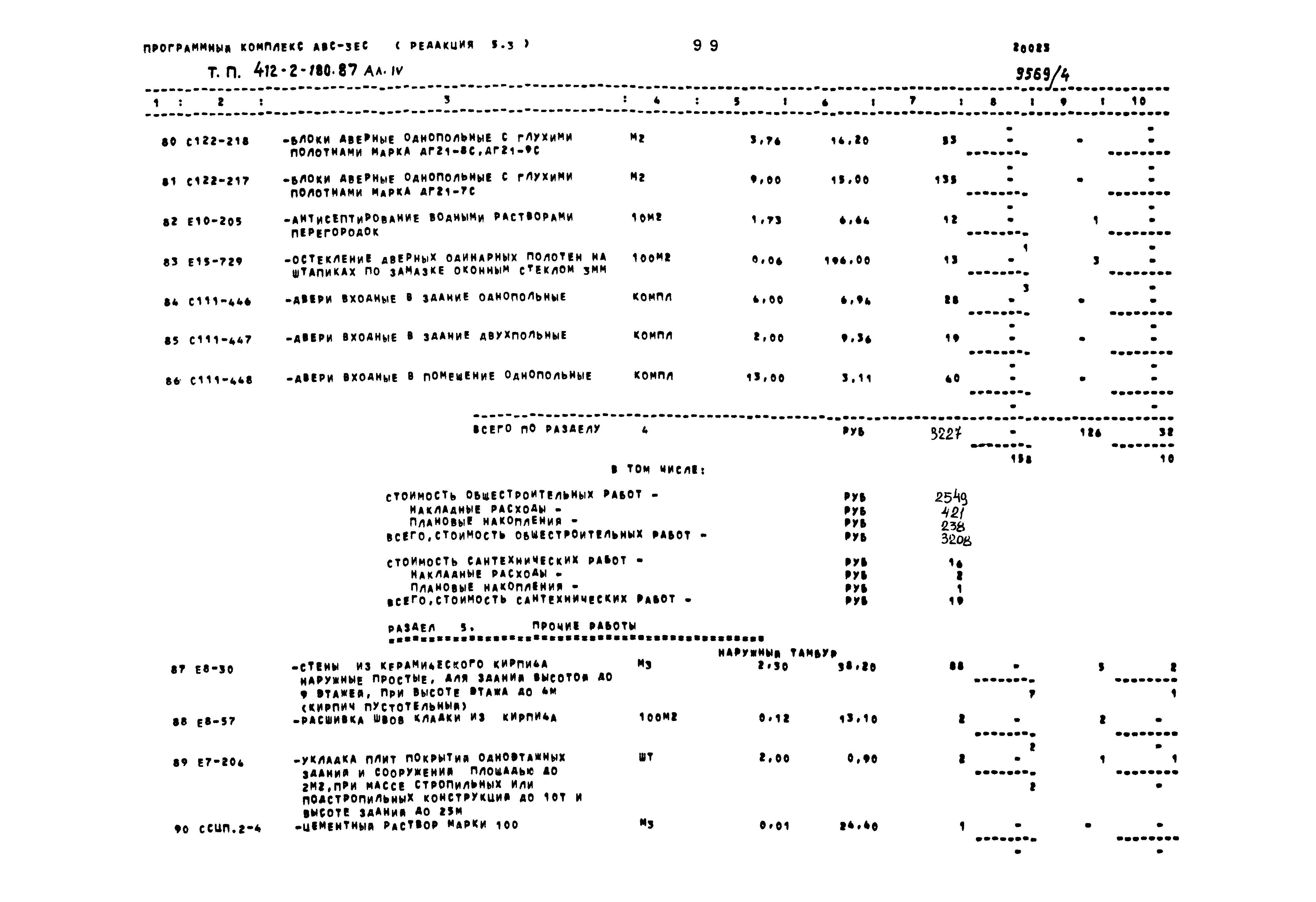 Типовой проект 411-2-180.87