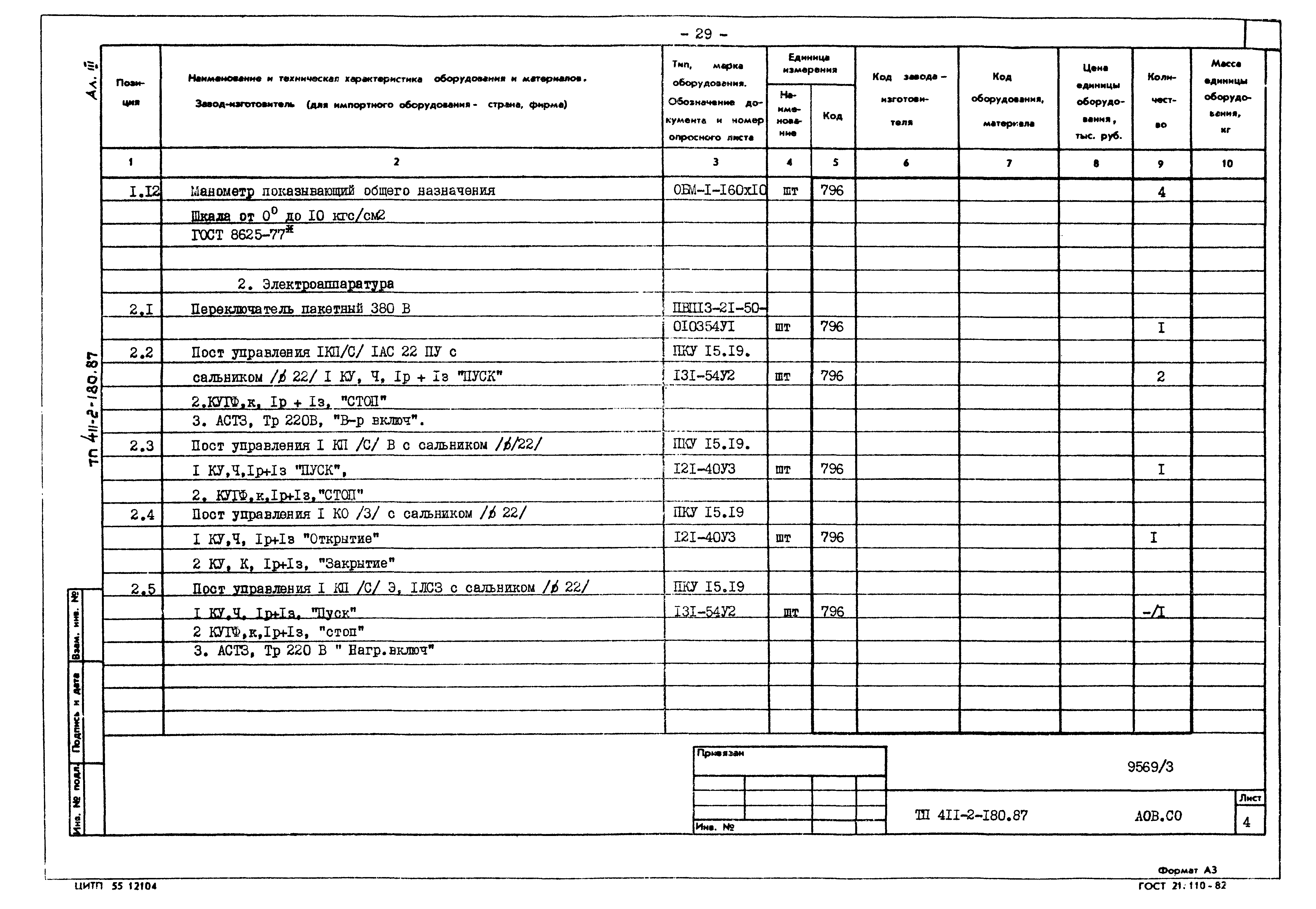 Типовой проект 411-2-180.87