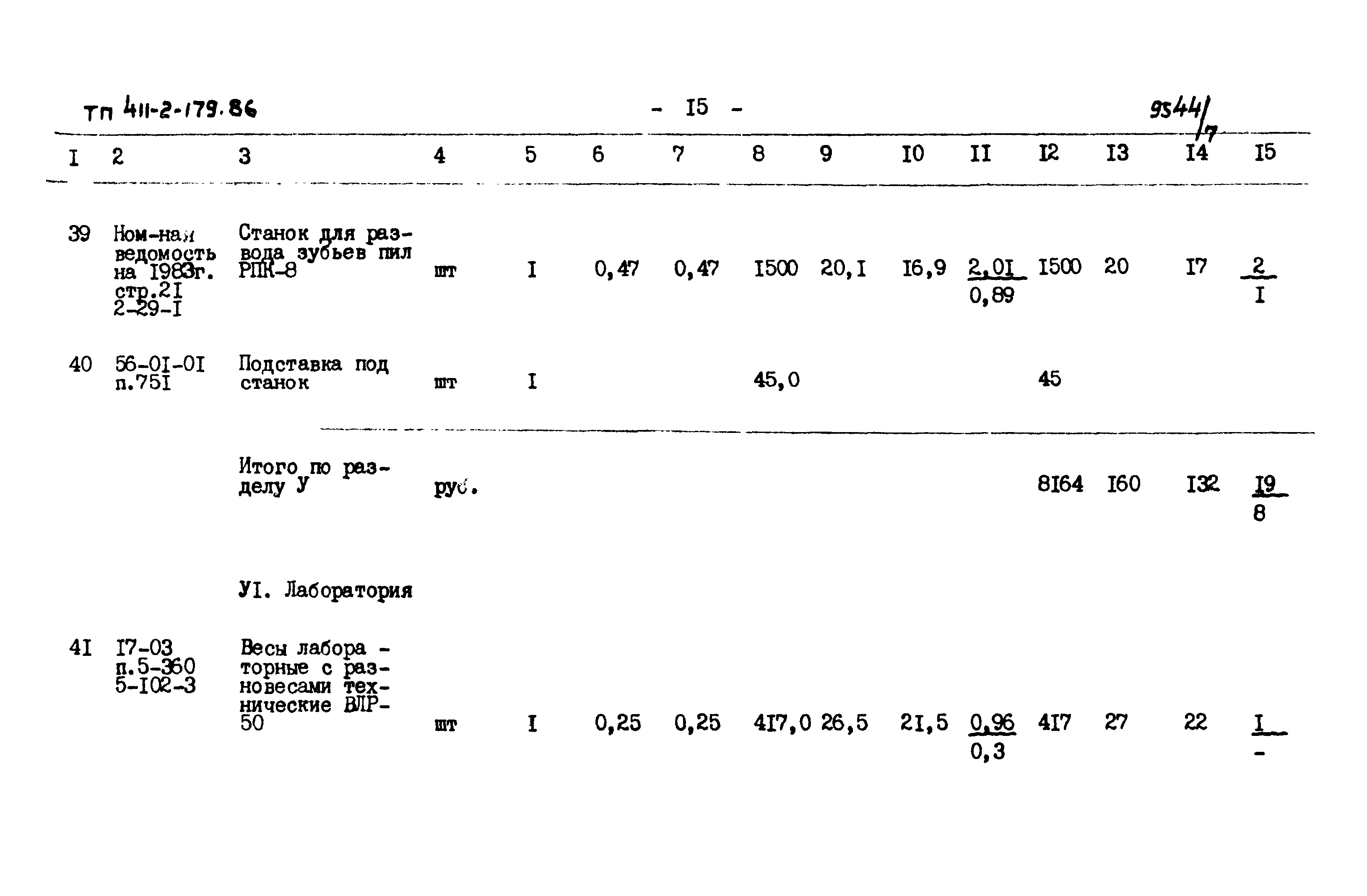 Типовой проект 411-2-179.86