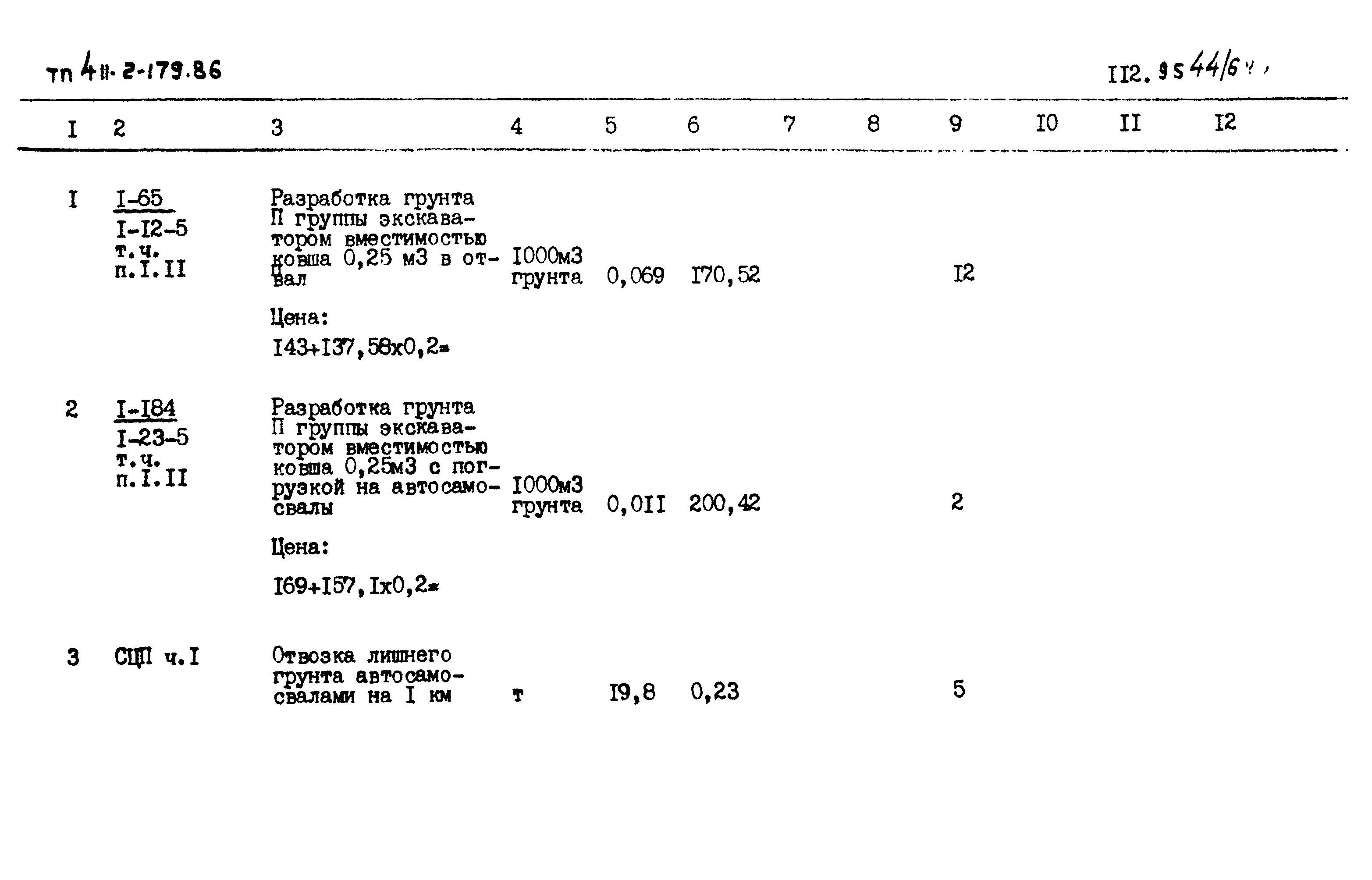 Типовой проект 411-2-179.86