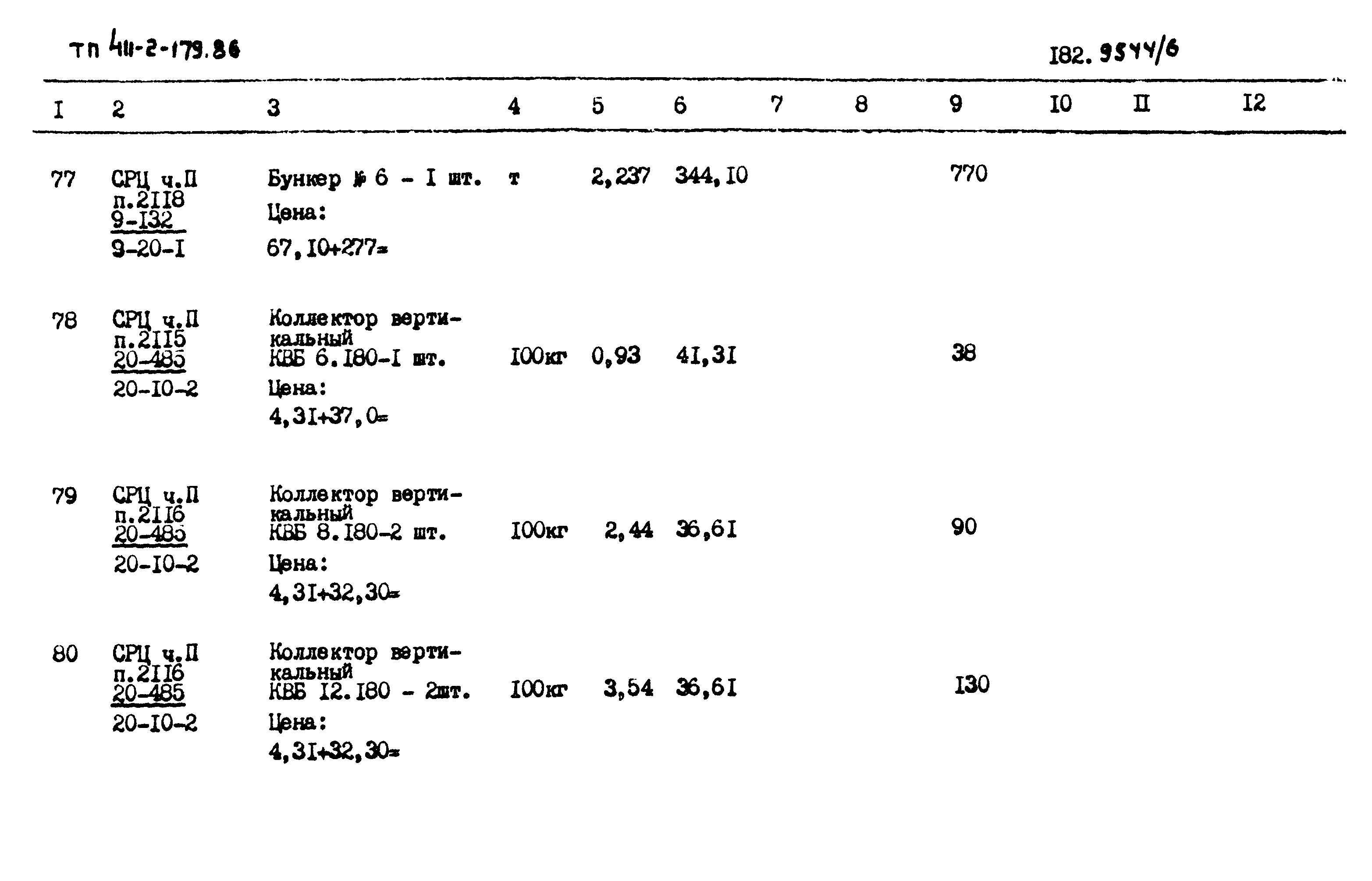 Типовой проект 411-2-179.86