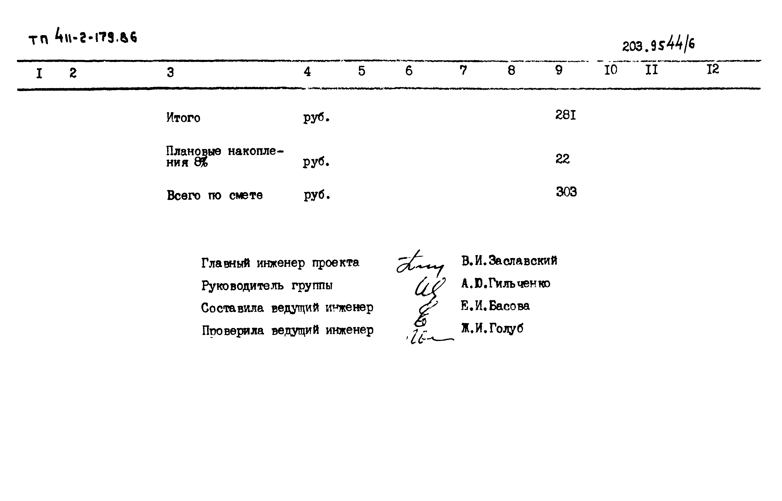 Типовой проект 411-2-179.86