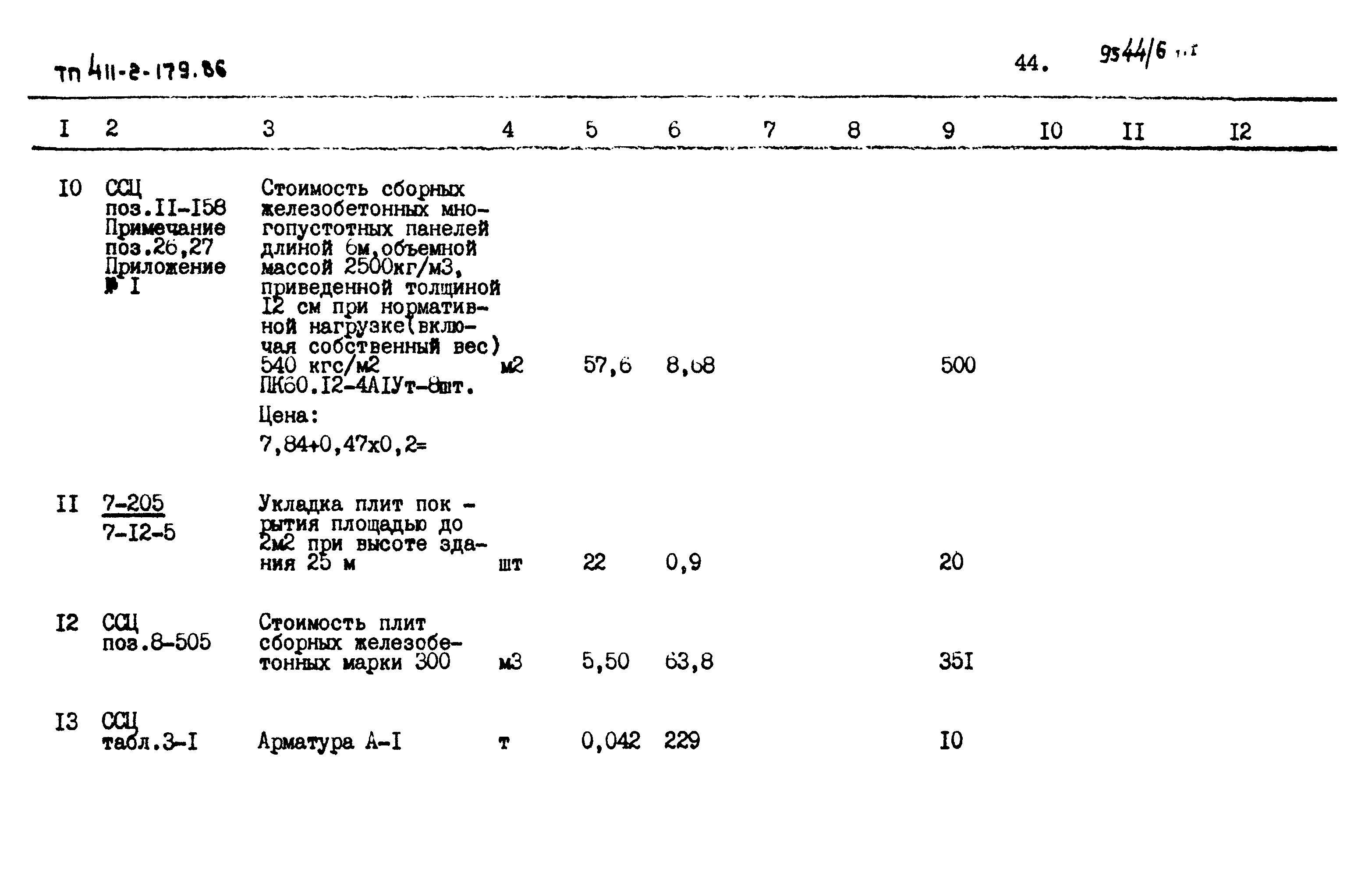 Типовой проект 411-2-179.86