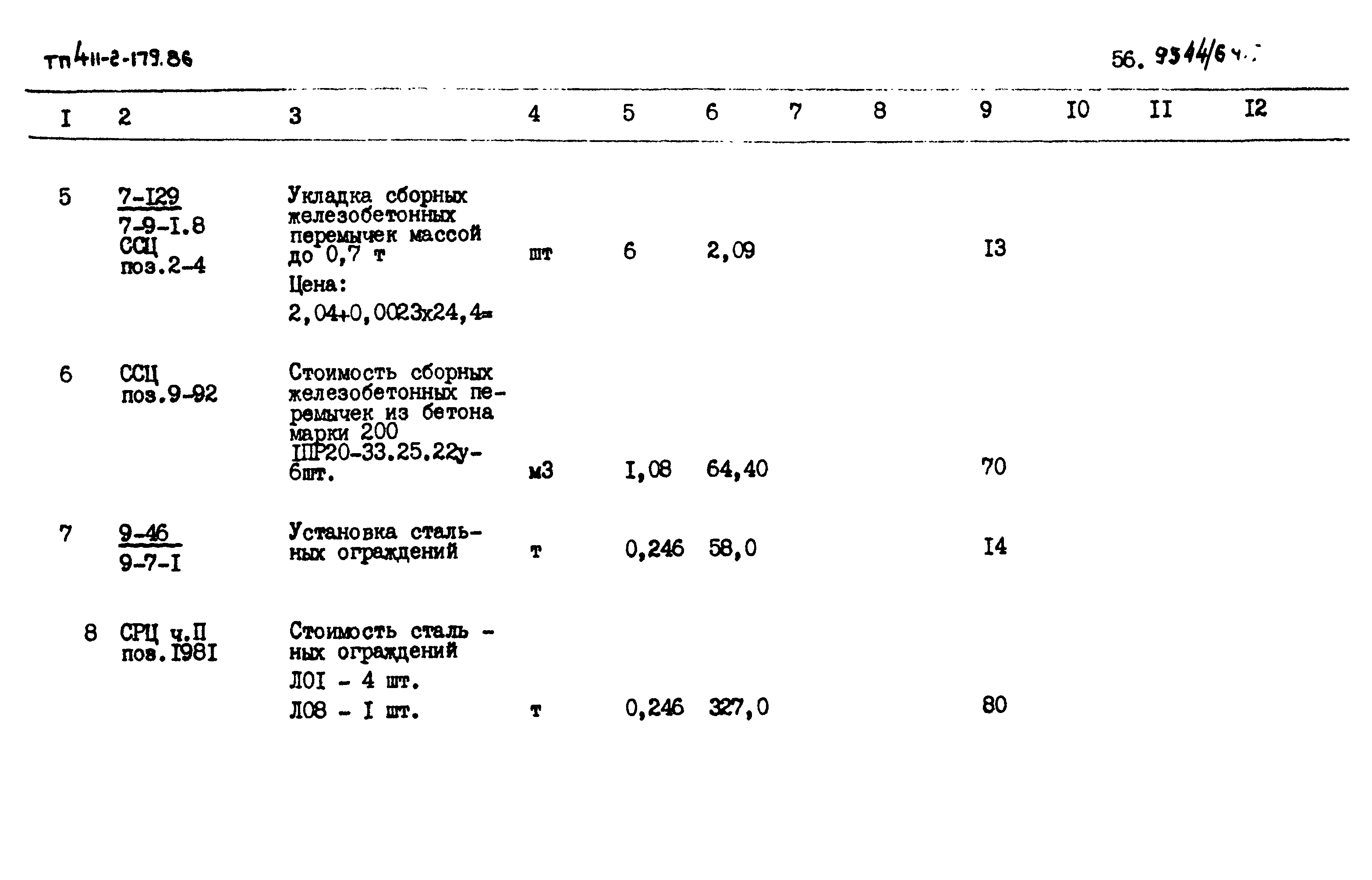 Типовой проект 411-2-179.86