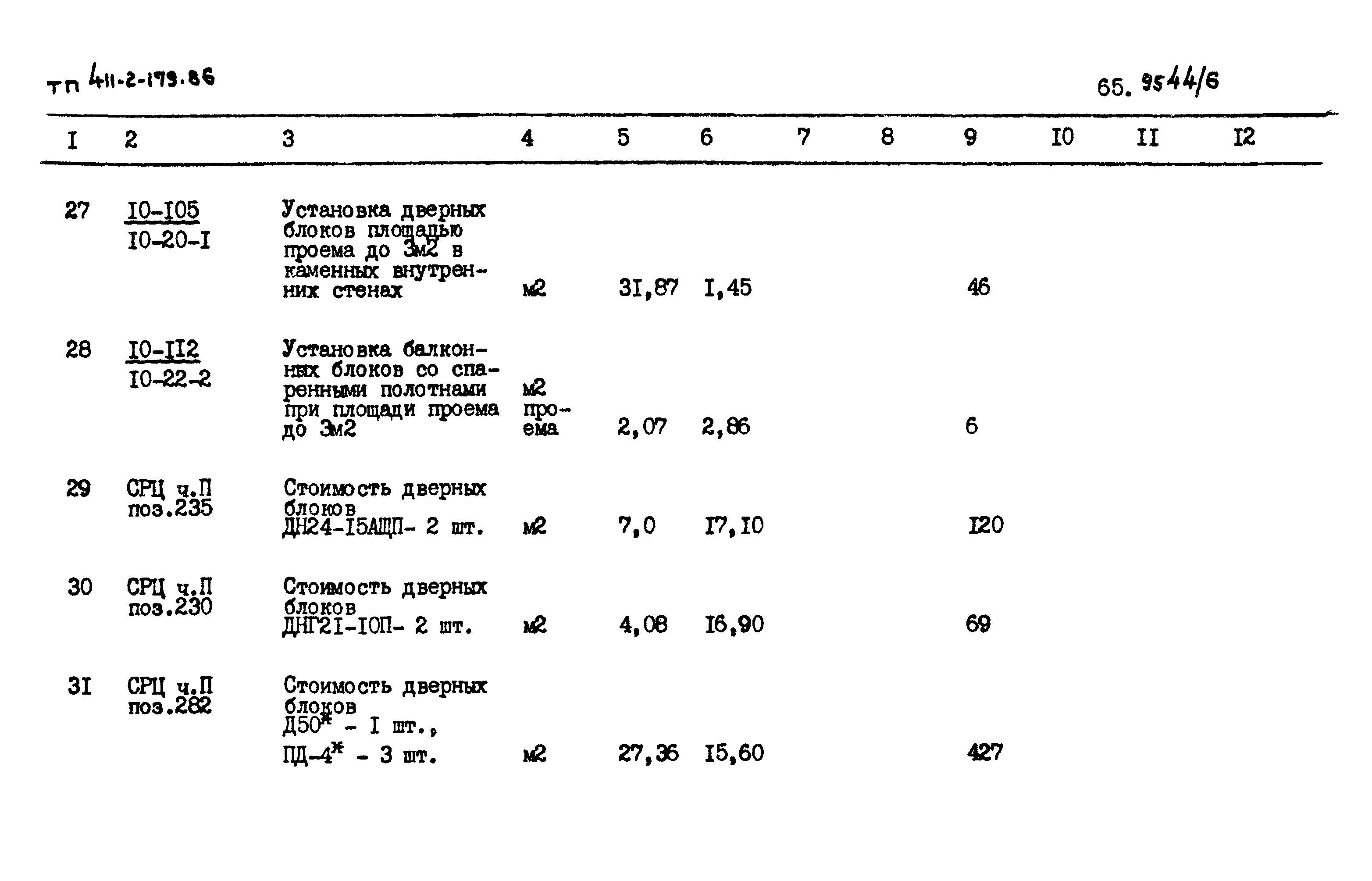 Типовой проект 411-2-179.86