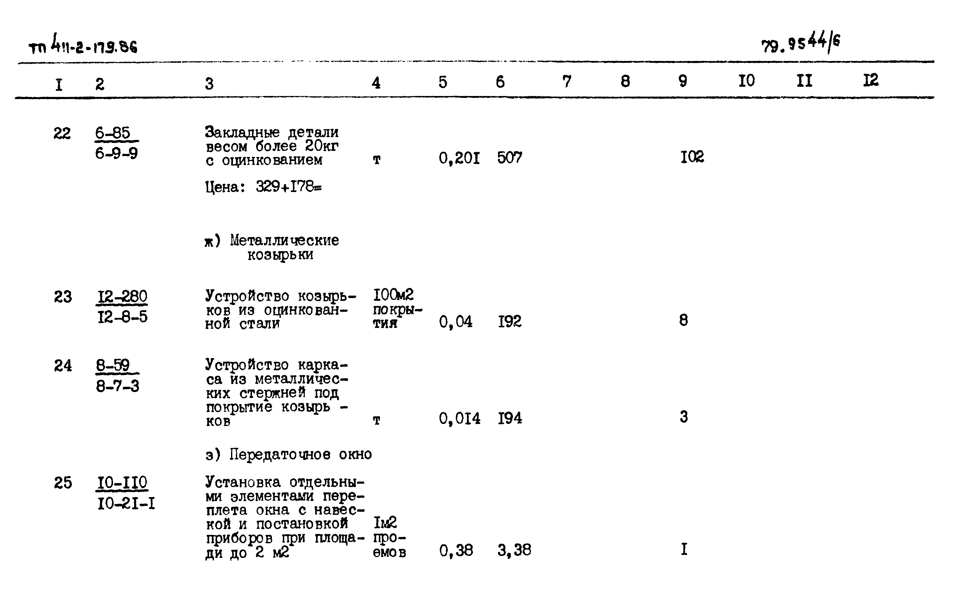 Типовой проект 411-2-179.86