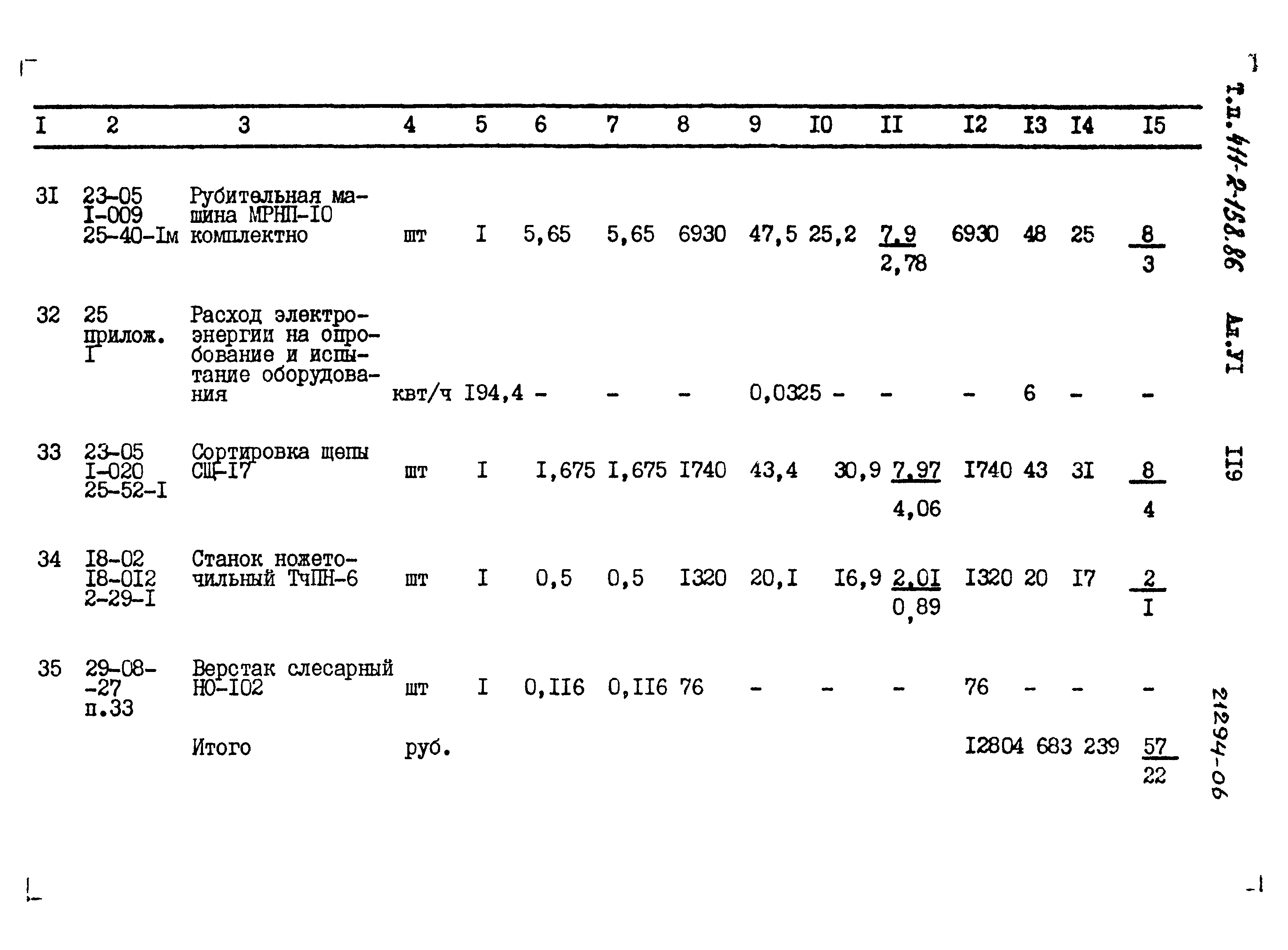 Типовой проект 411-2-158.86