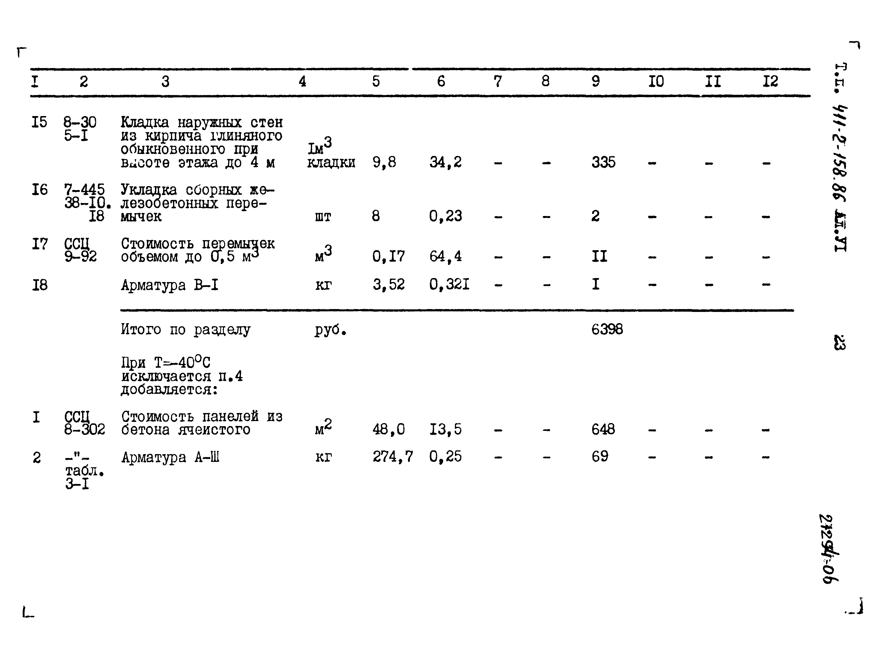 Типовой проект 411-2-158.86