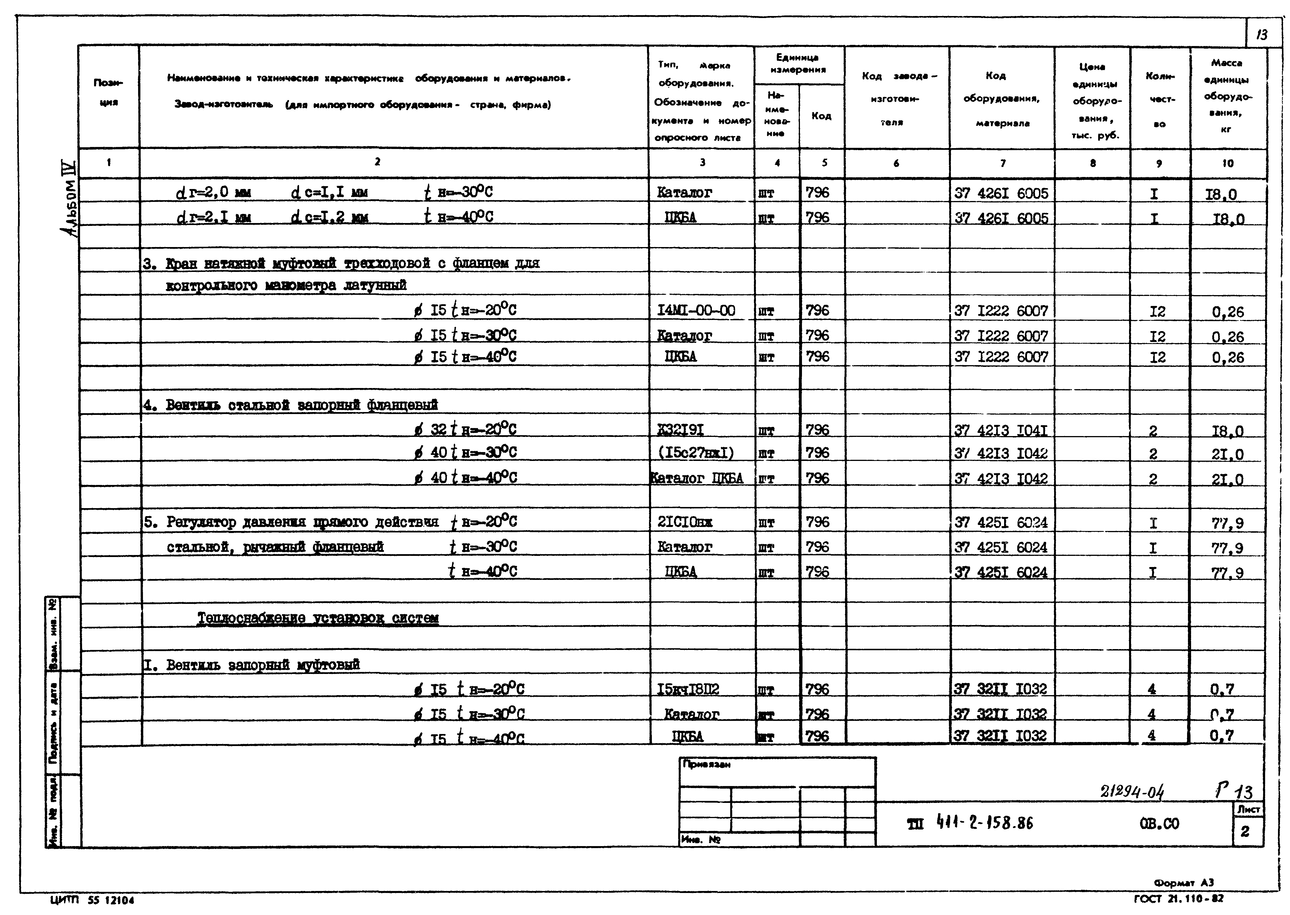 Типовой проект 411-2-158.86