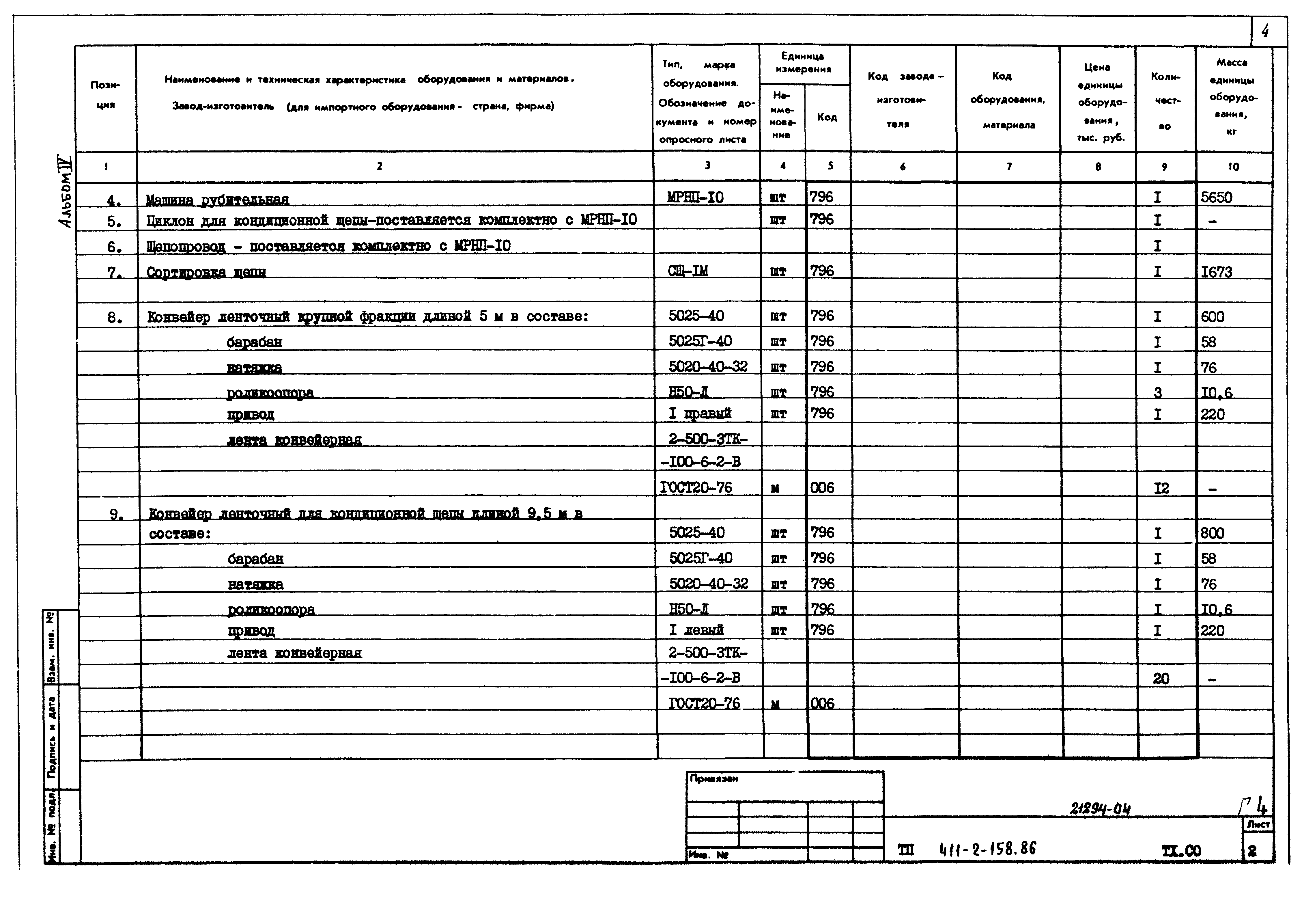 Типовой проект 411-2-158.86