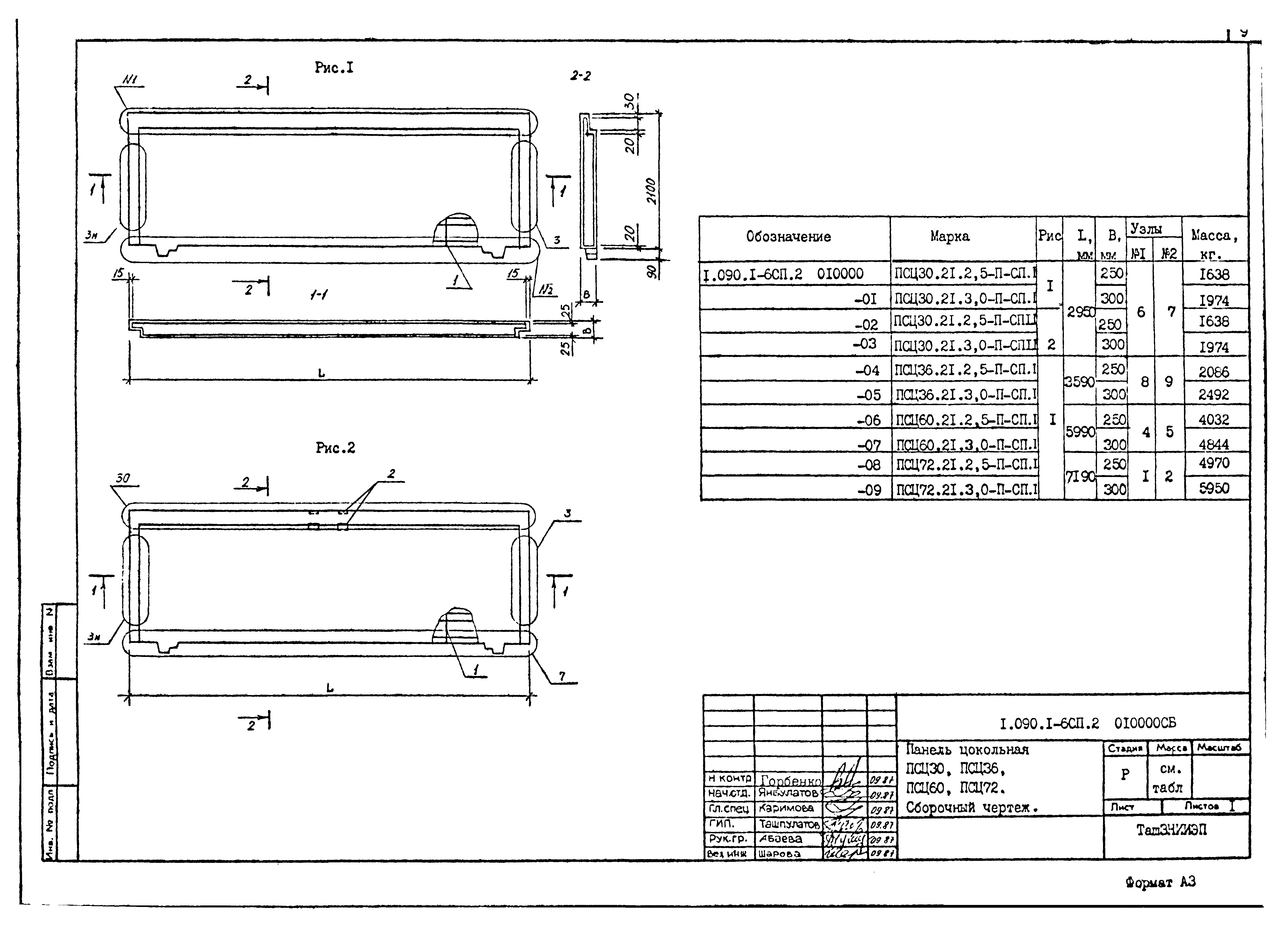 Серия 1.090.1-6сп