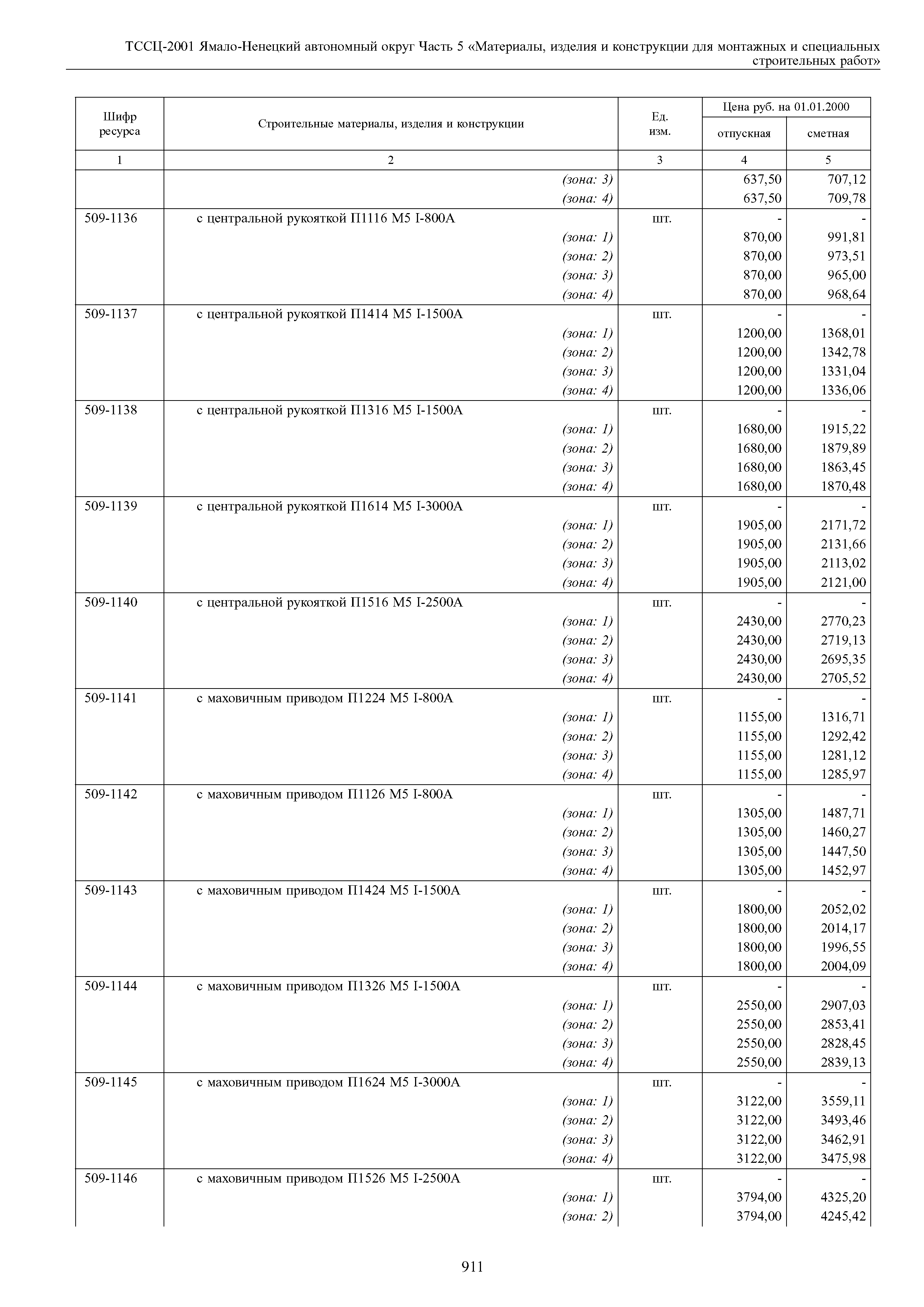 ТССЦ Ямало-Ненецкий автономный округ 05-2001