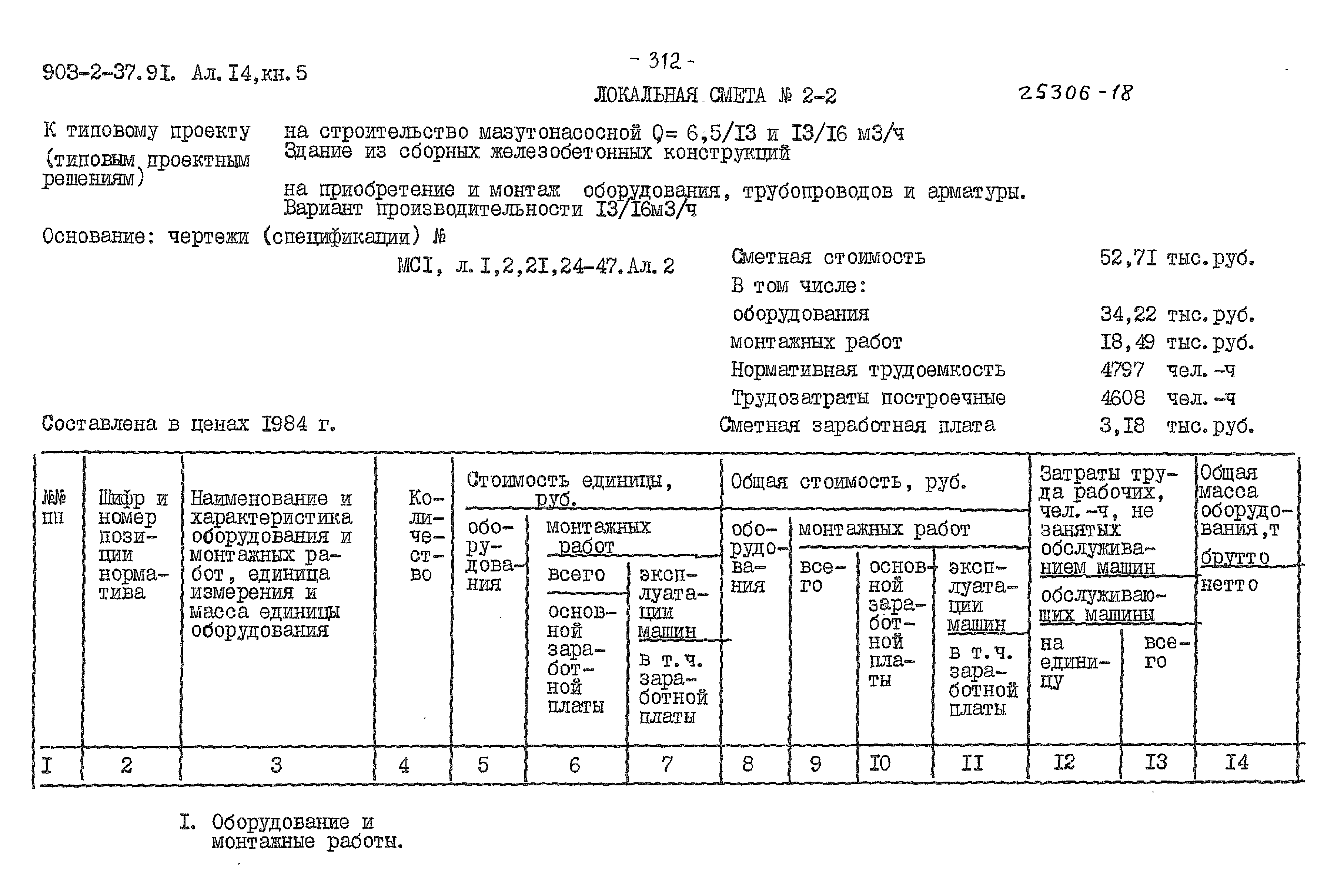 Типовой проект 903-2-37.91