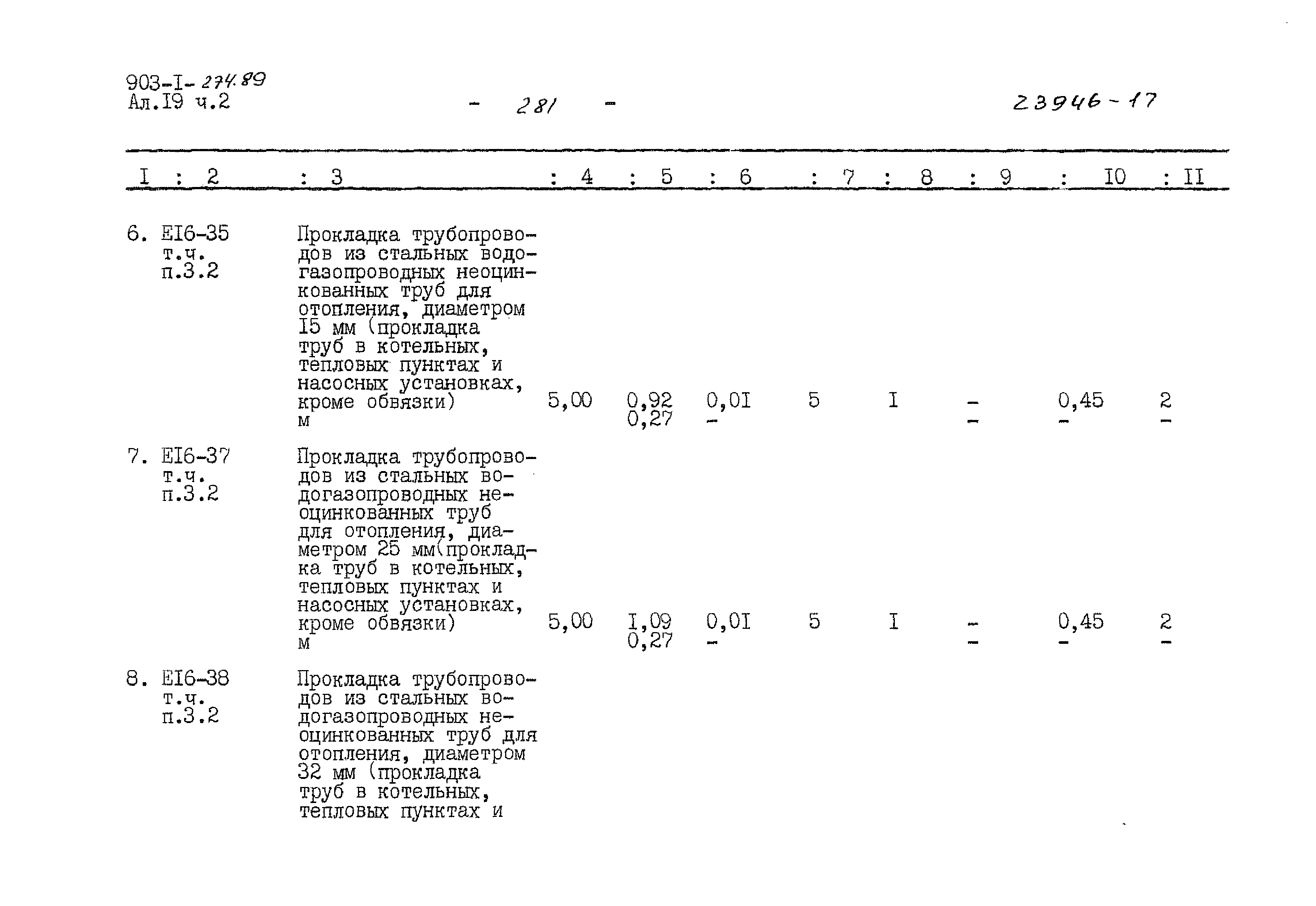 Типовой проект 903-1-274.89