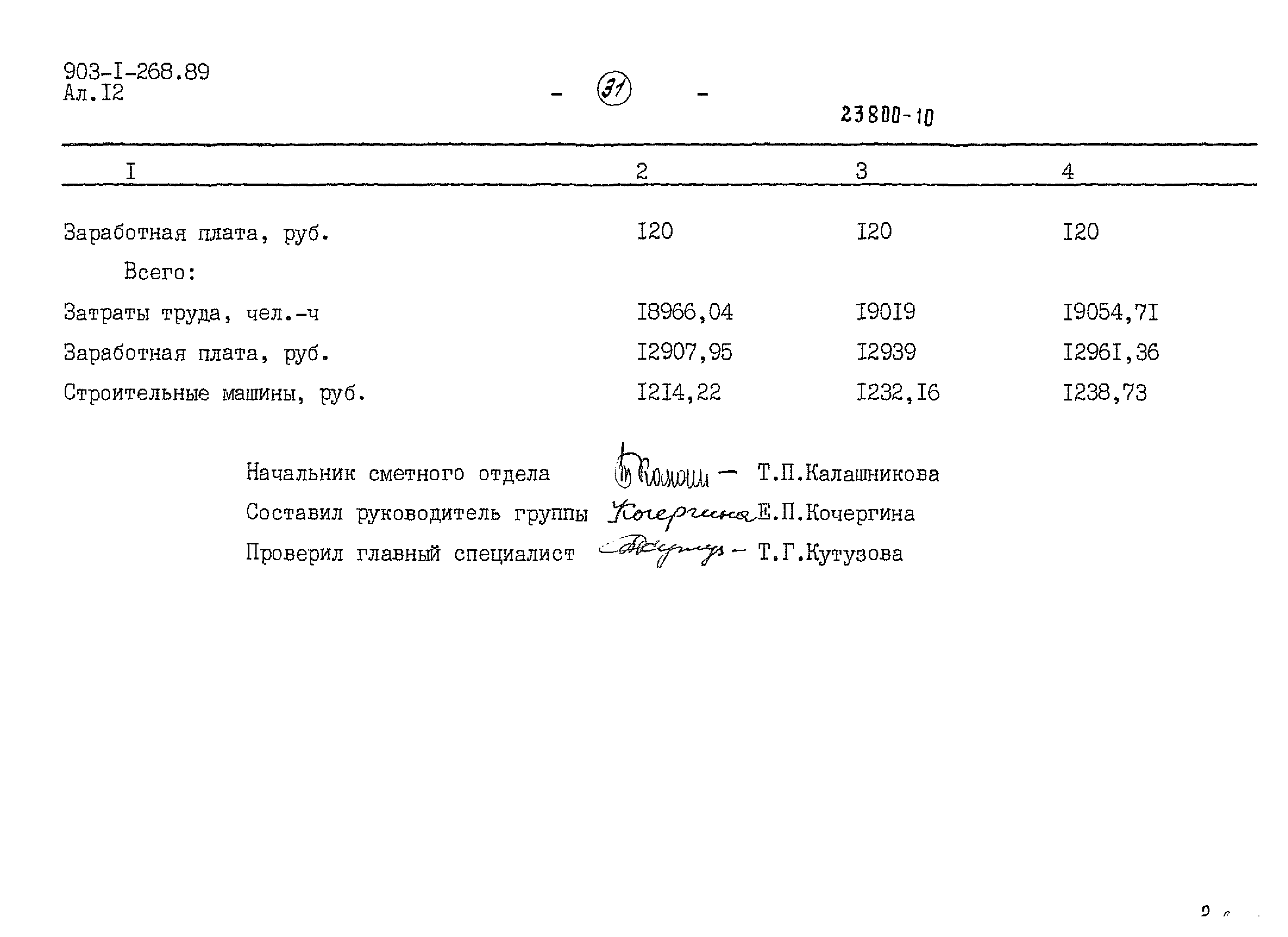 Типовой проект 903-1-268.89