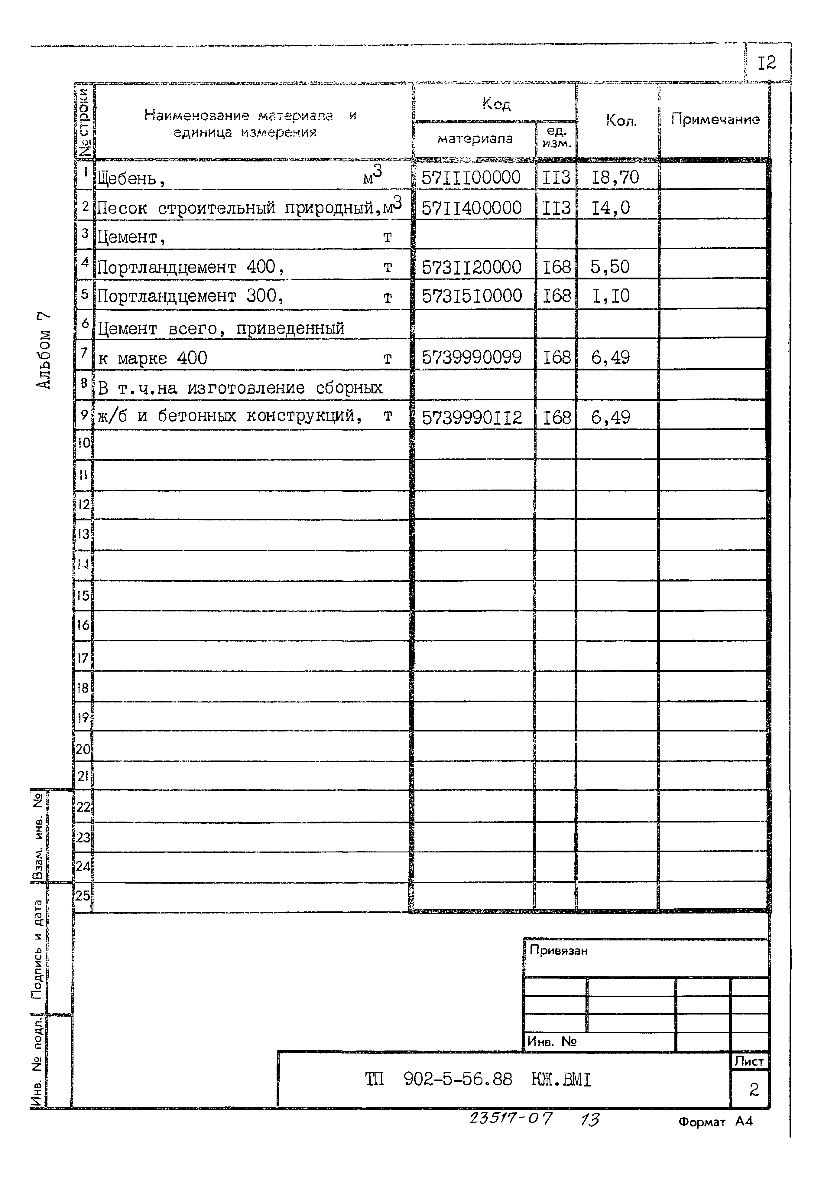 Типовой проект 902-5-56.88