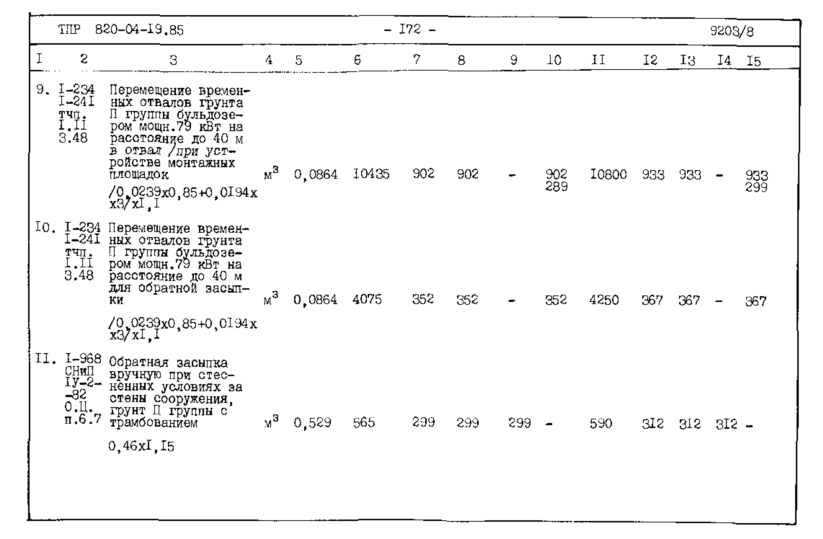 Типовые проектные решения 820-04-19.85