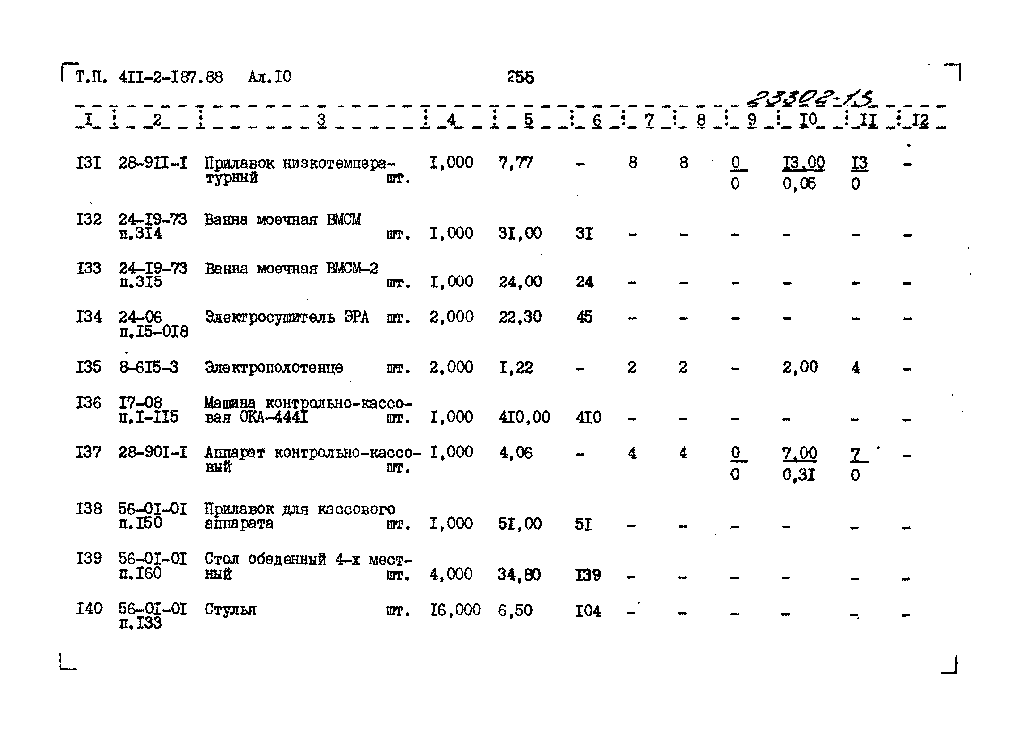 Типовой проект 411-2-187.88