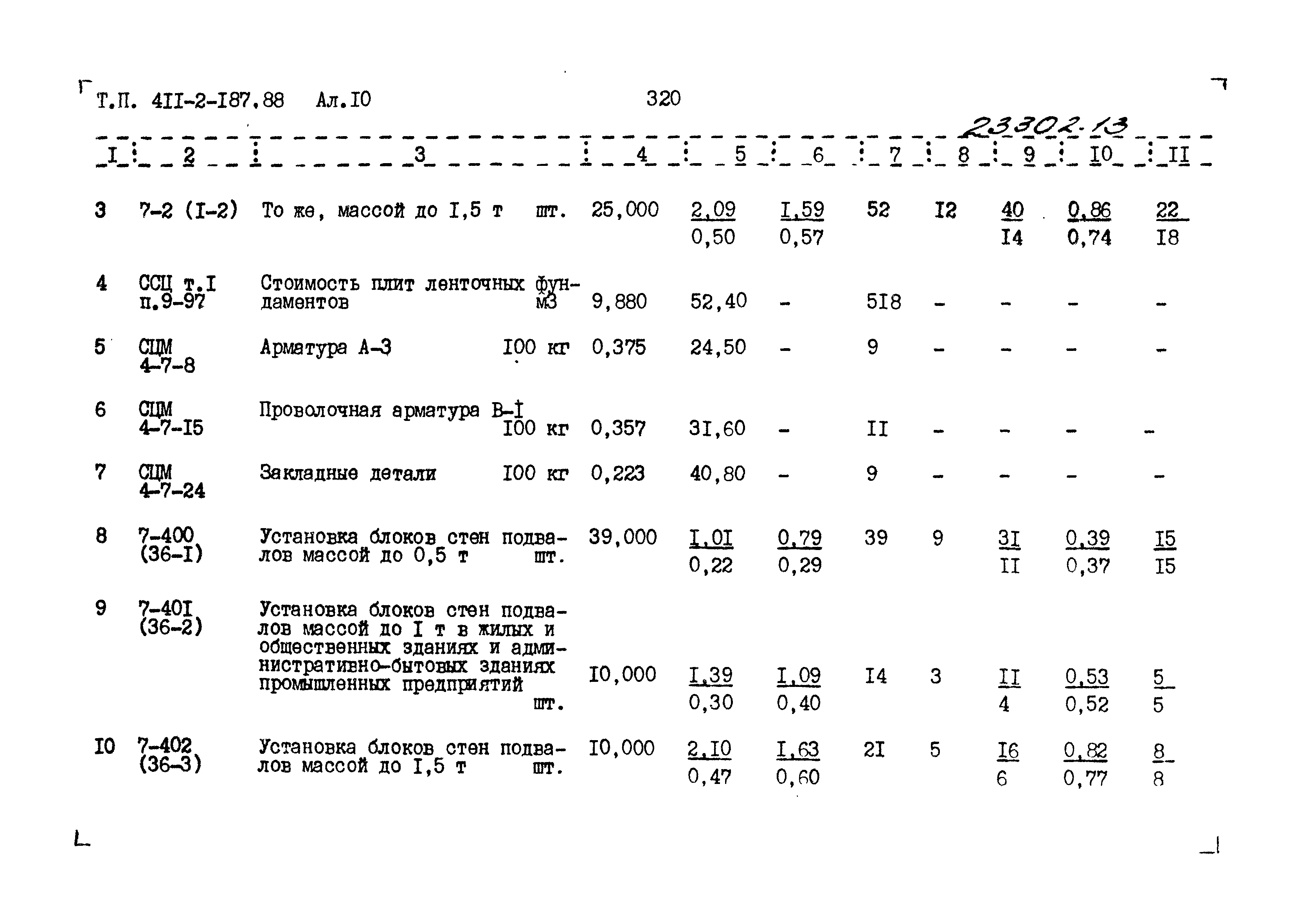 Типовой проект 411-2-187.88