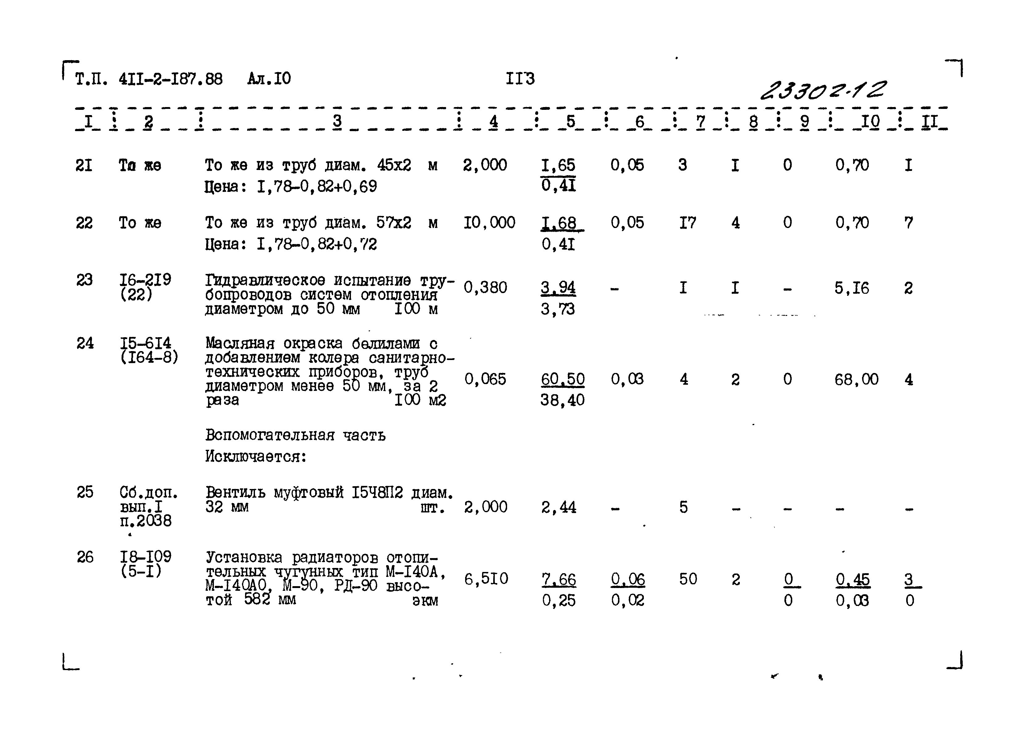 Типовой проект 411-2-187.88