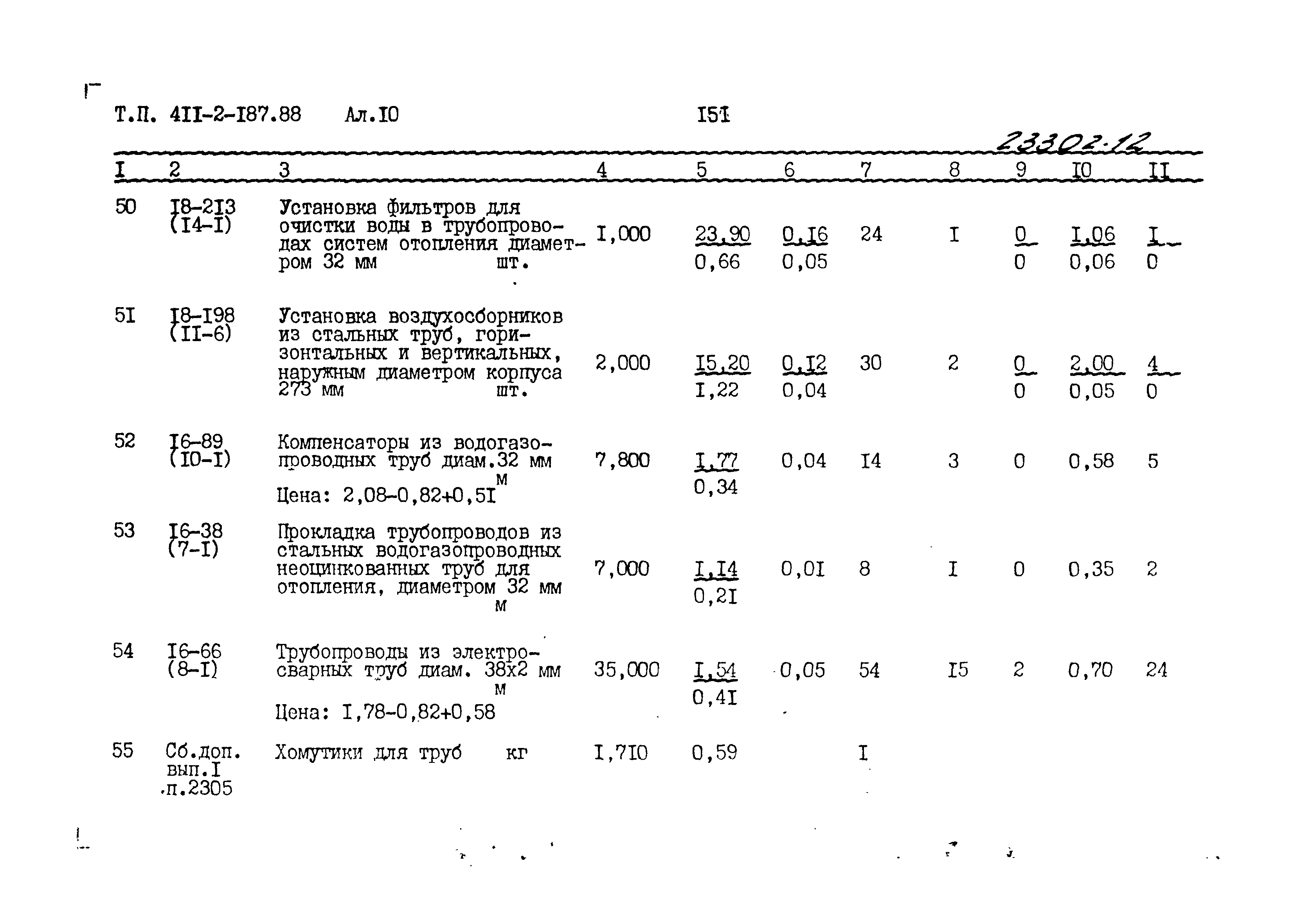 Типовой проект 411-2-187.88