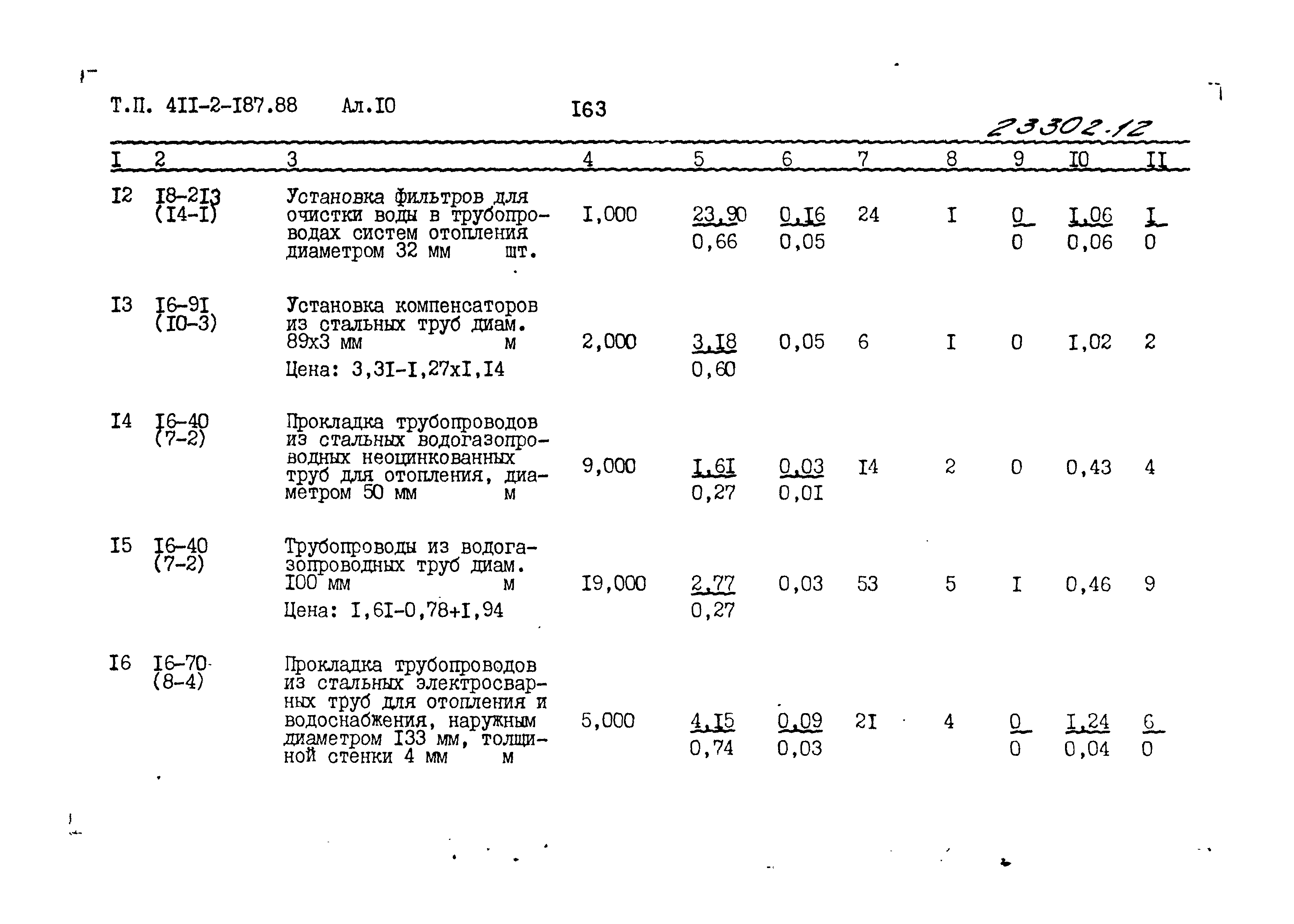 Типовой проект 411-2-187.88