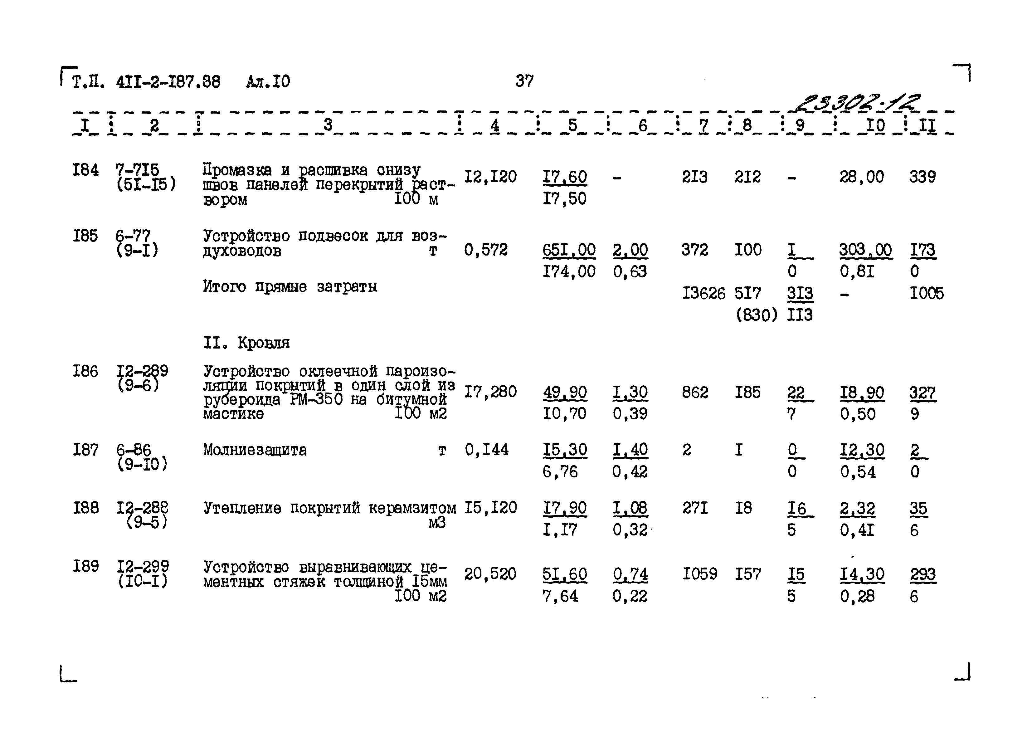 Типовой проект 411-2-187.88