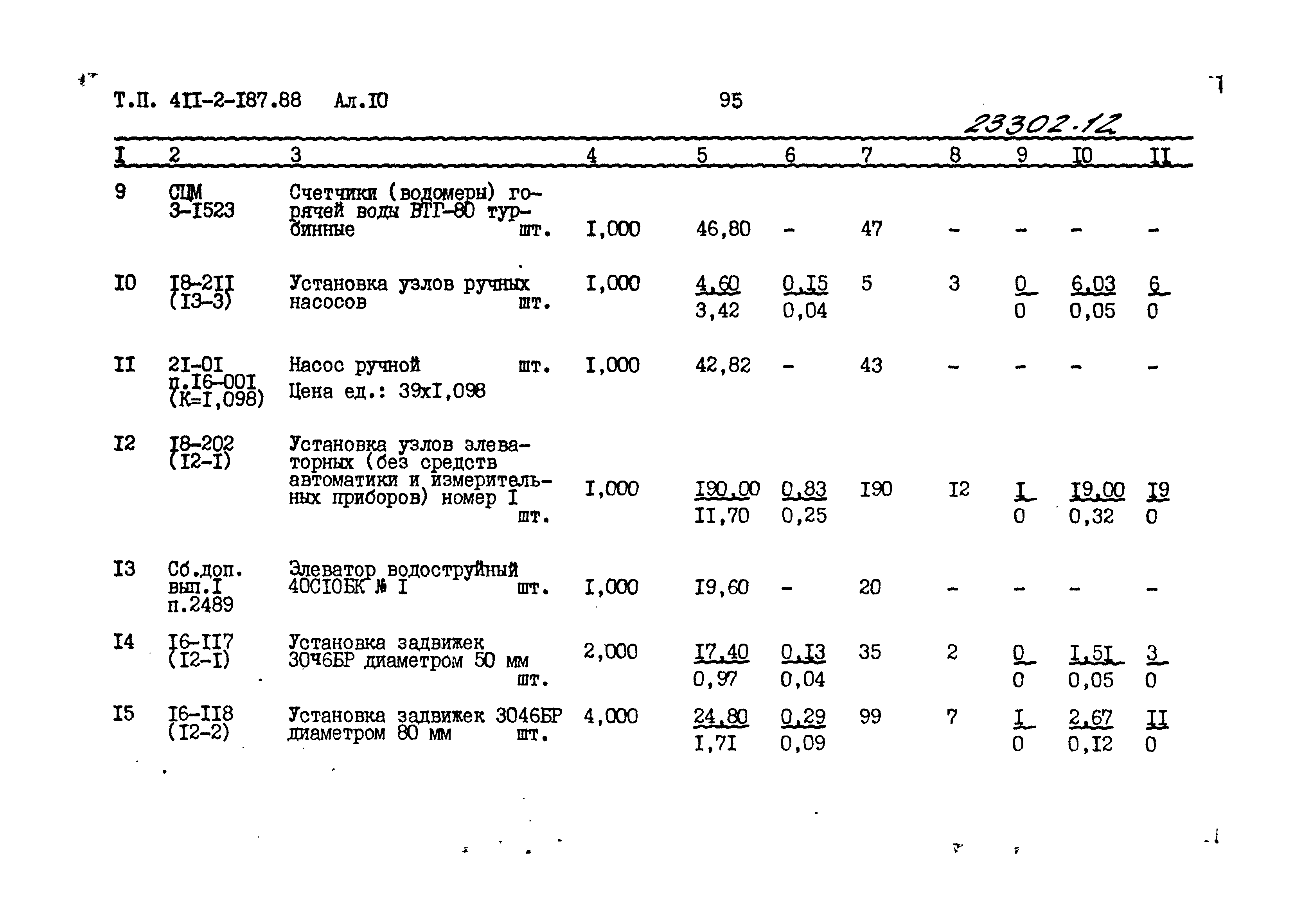 Типовой проект 411-2-187.88