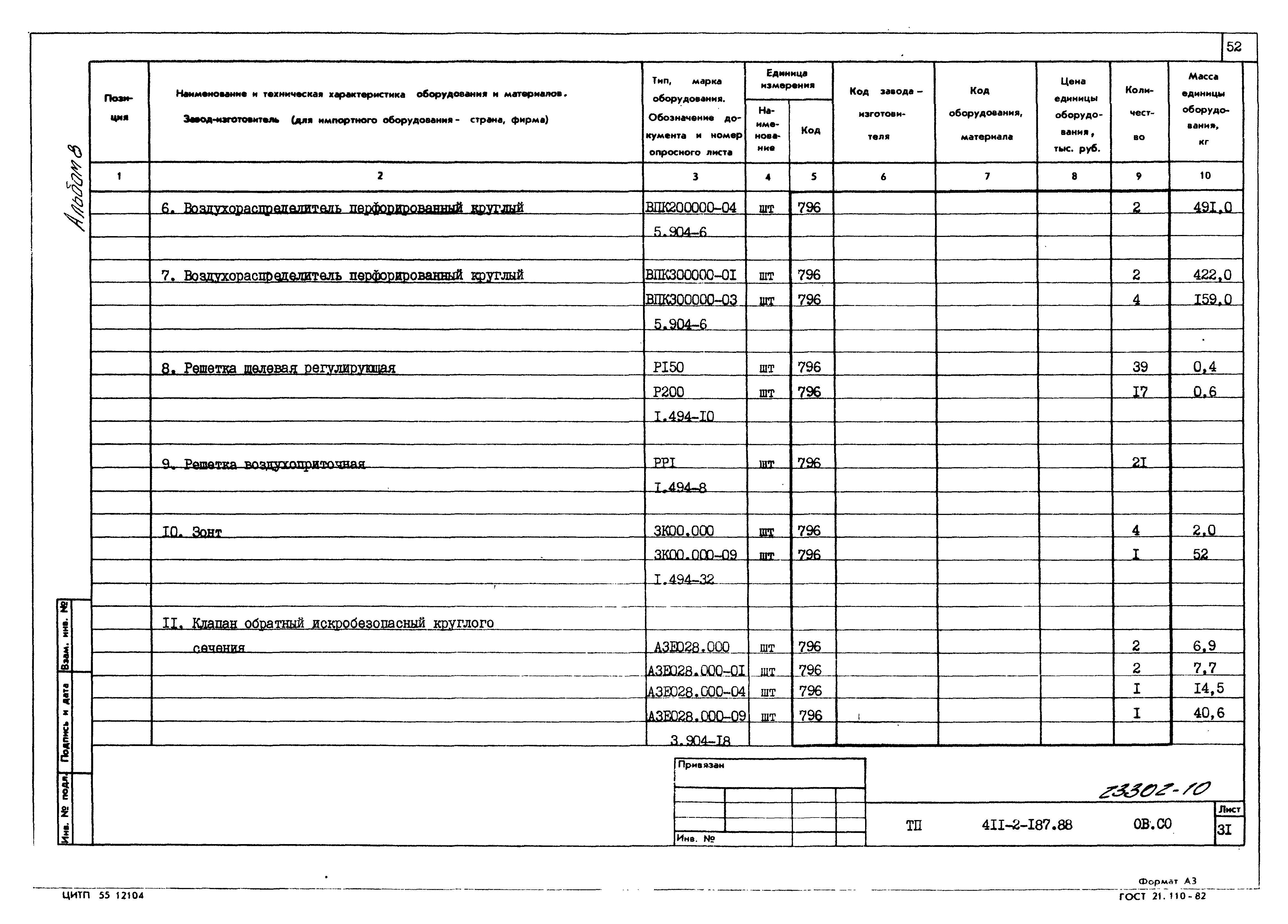 Типовой проект 411-2-187.88