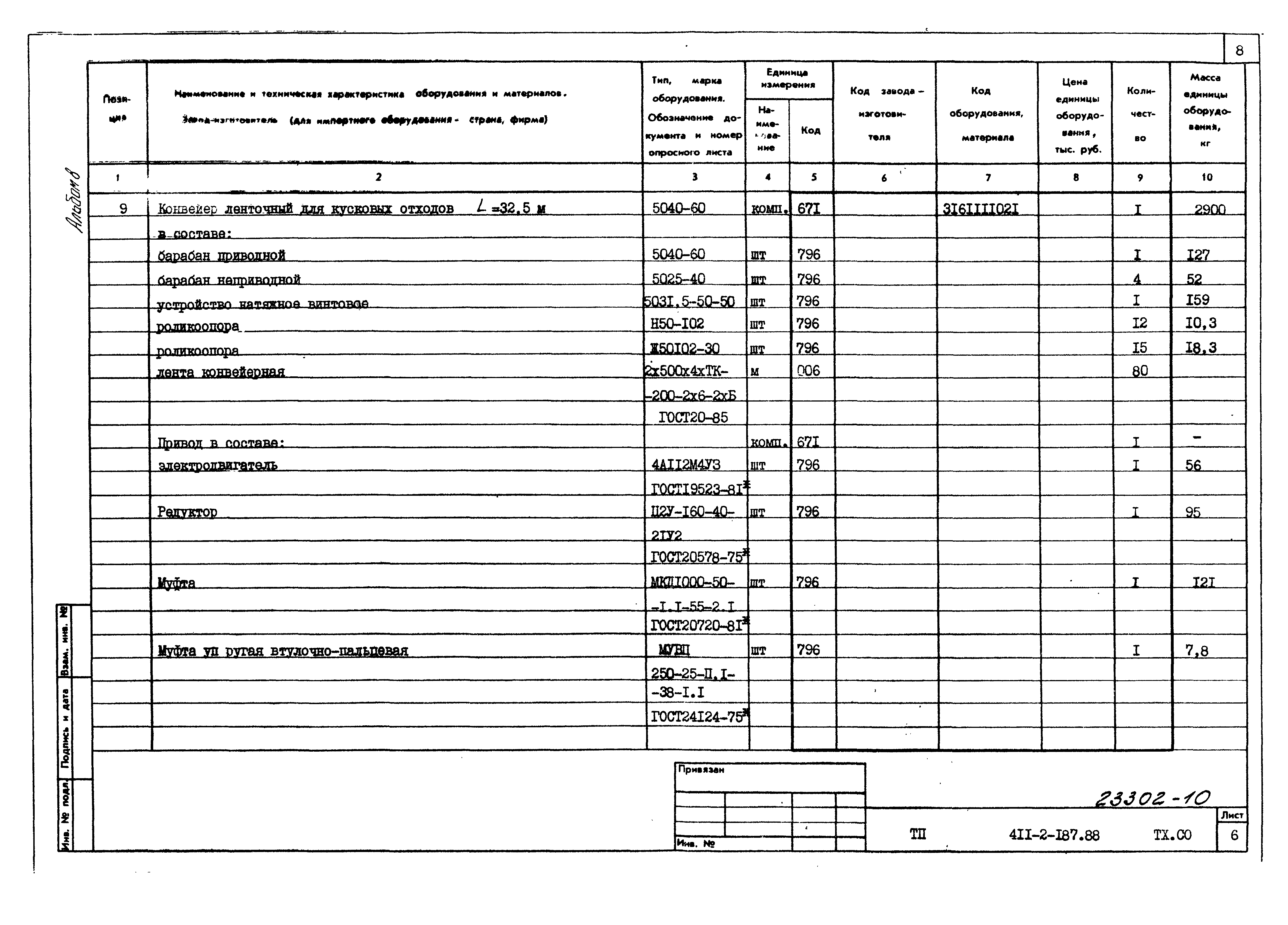 Типовой проект 411-2-187.88