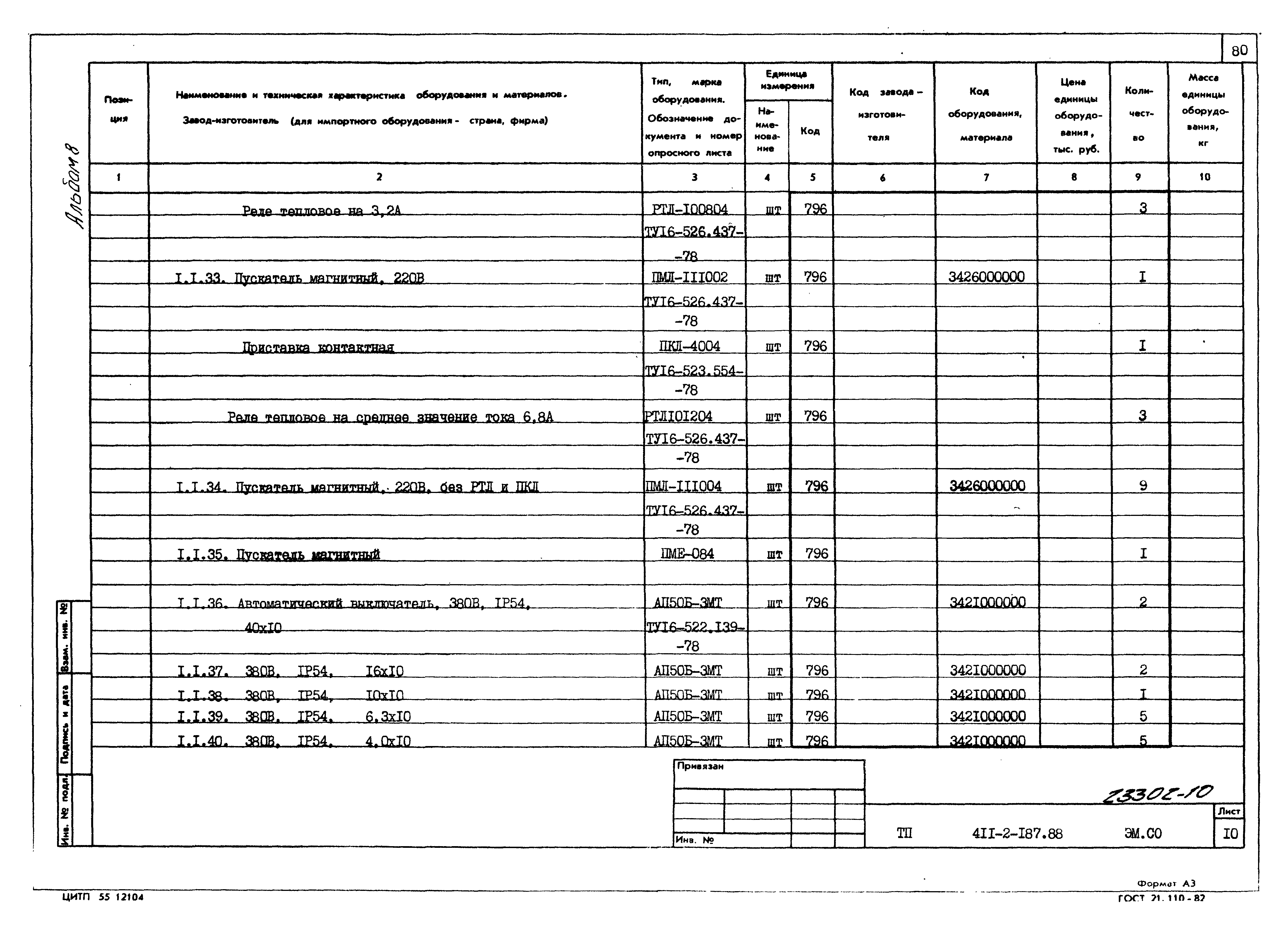 Типовой проект 411-2-187.88