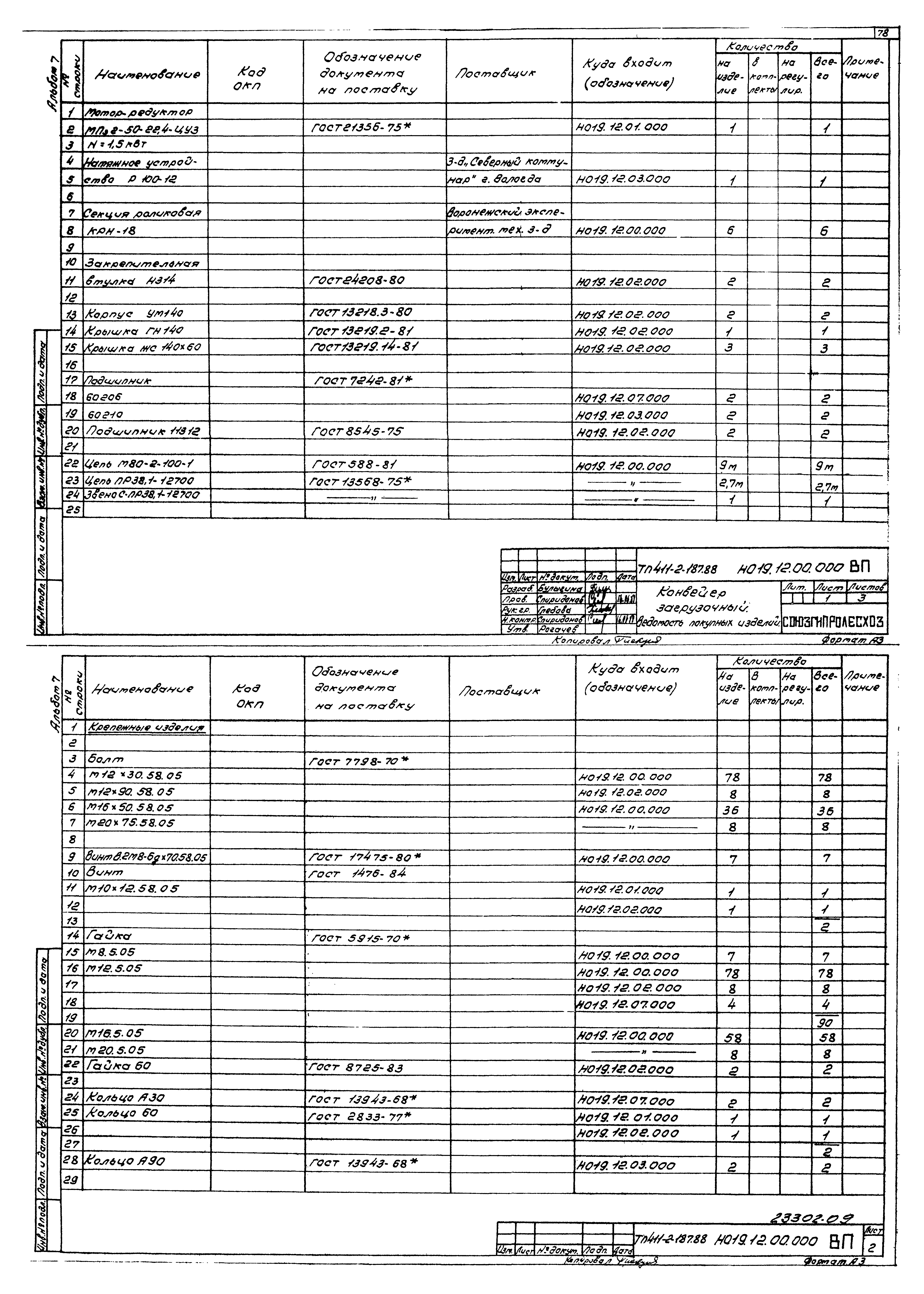 Типовой проект 411-2-187.88