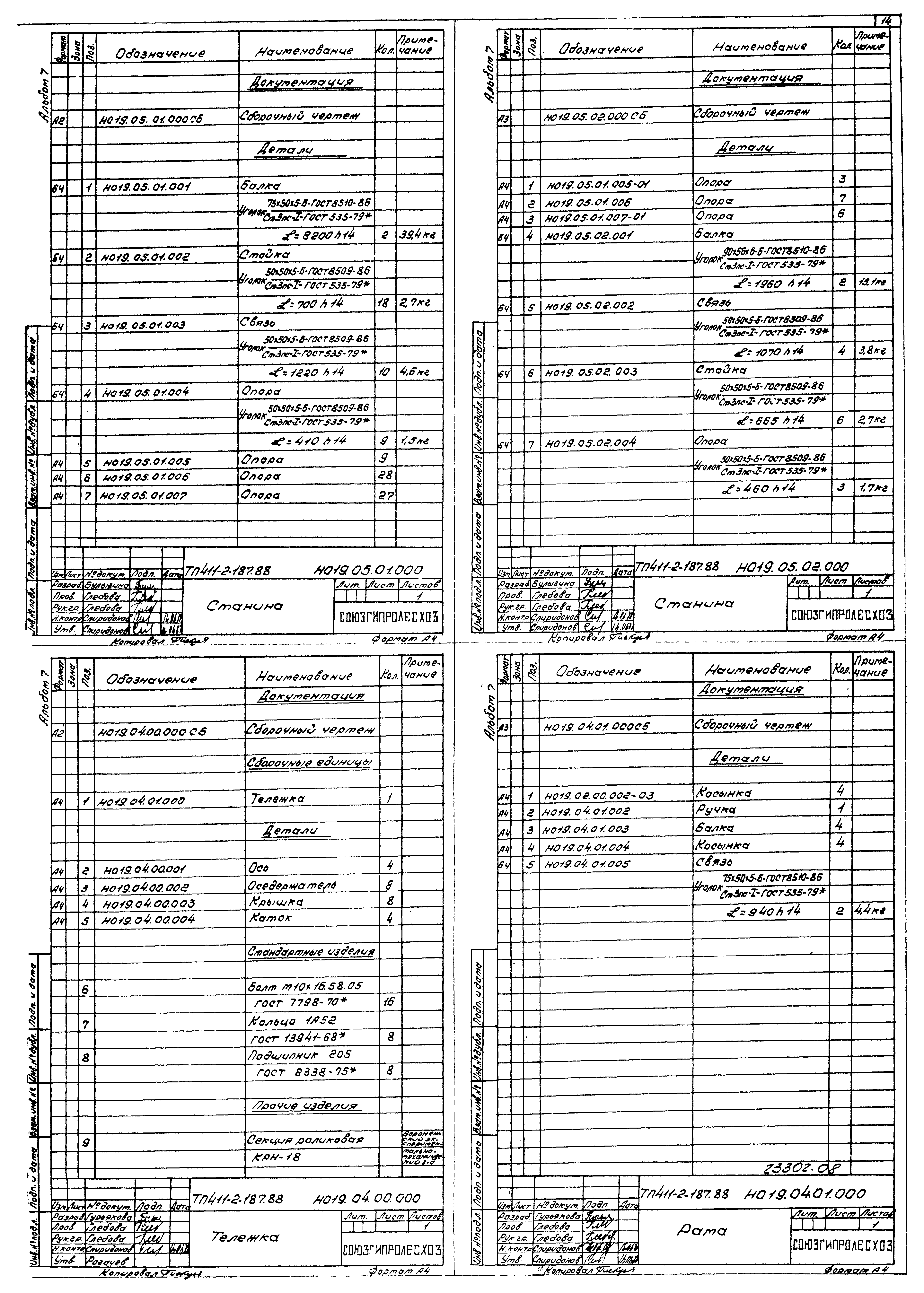 Типовой проект 411-2-187.88