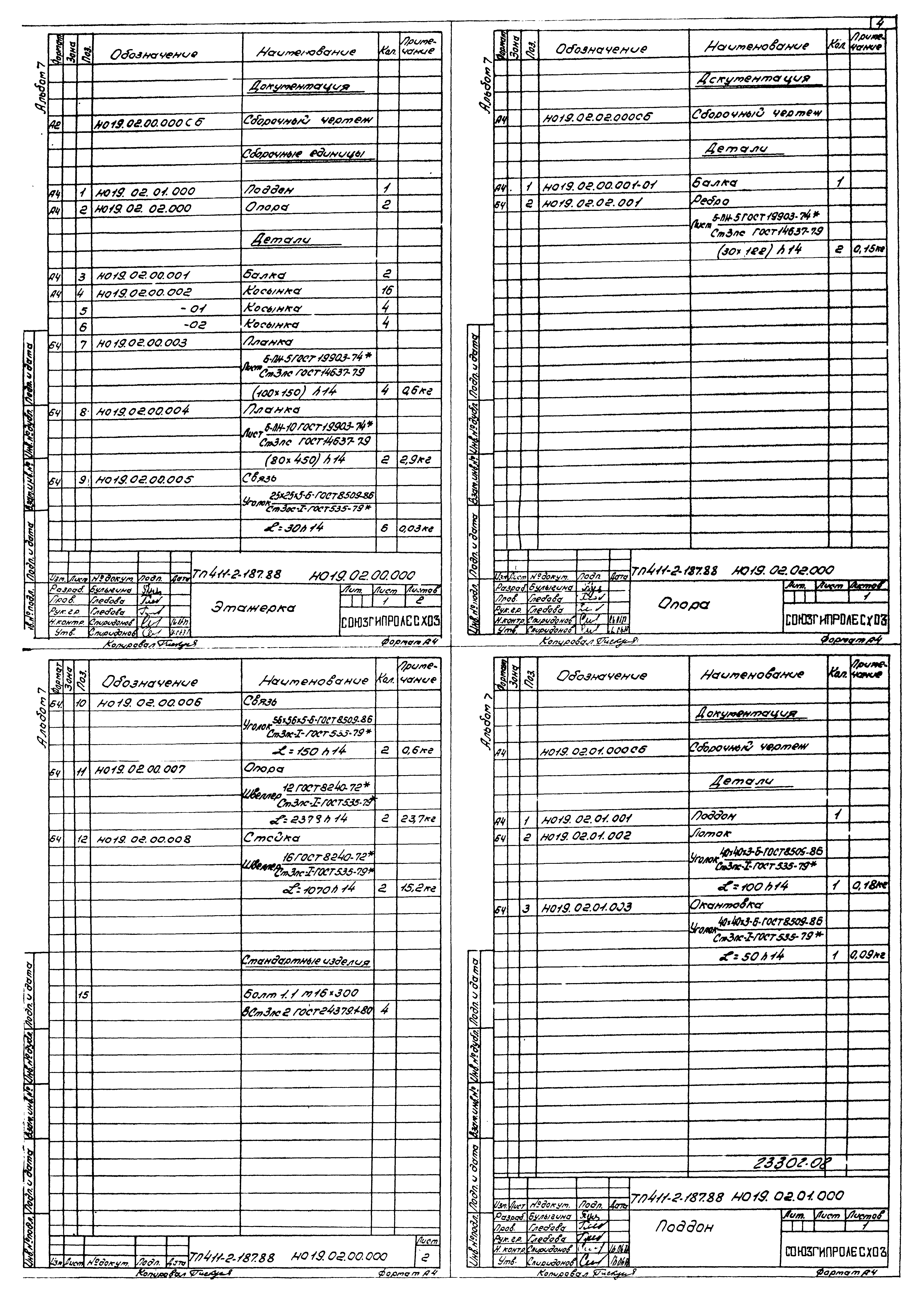 Типовой проект 411-2-187.88