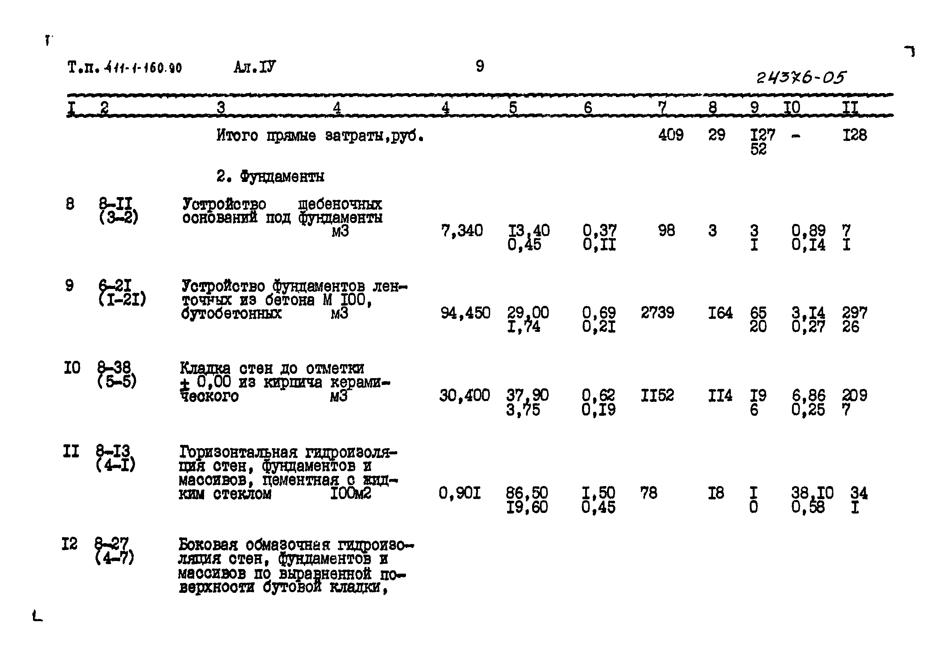 Типовой проект 411-1-160.90