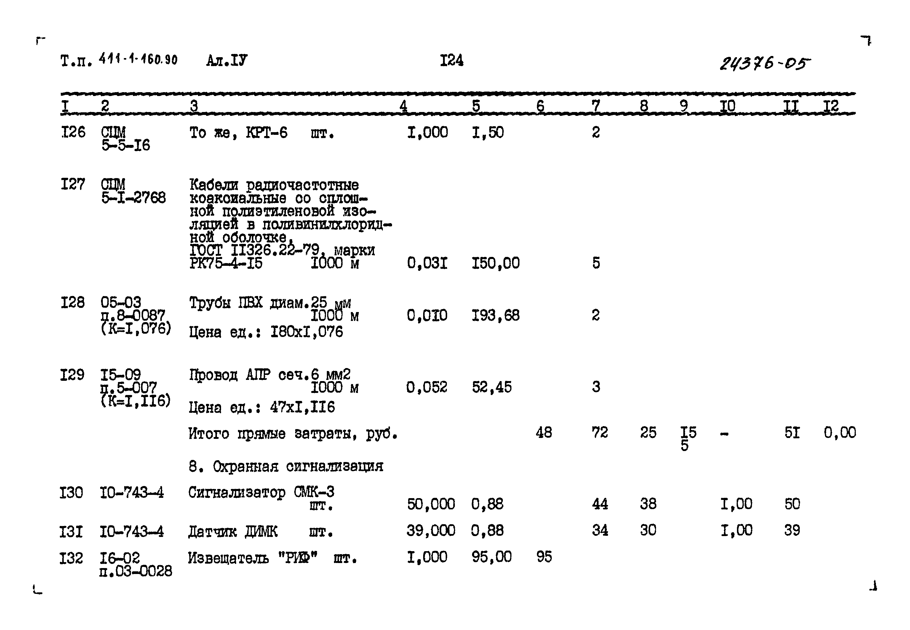 Типовой проект 411-1-160.90