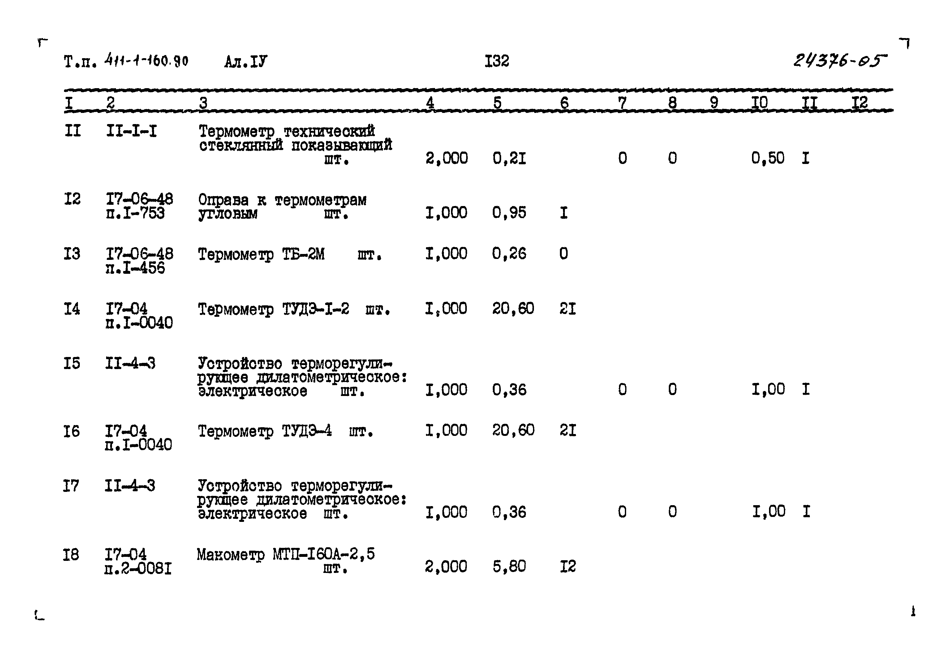 Типовой проект 411-1-160.90