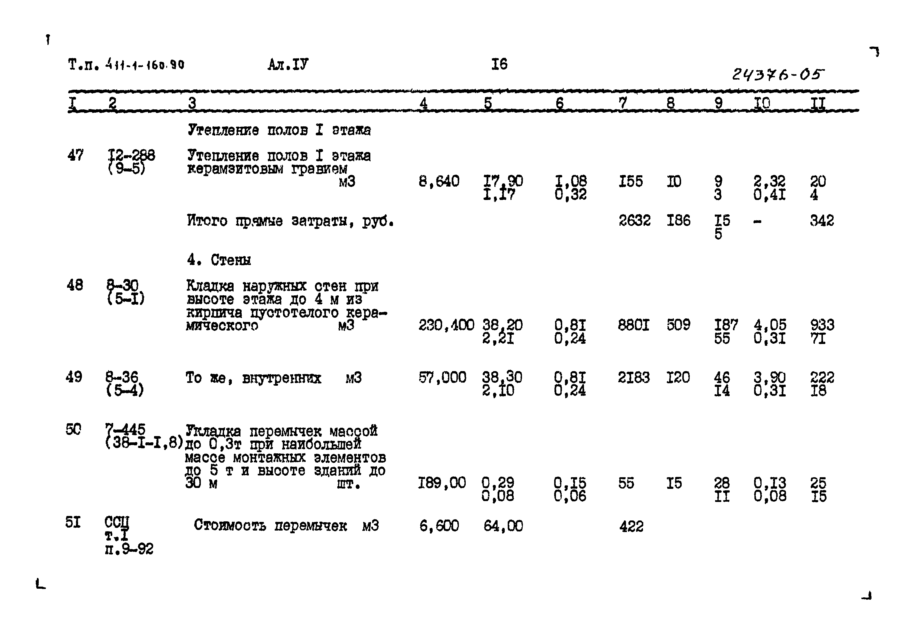 Типовой проект 411-1-160.90