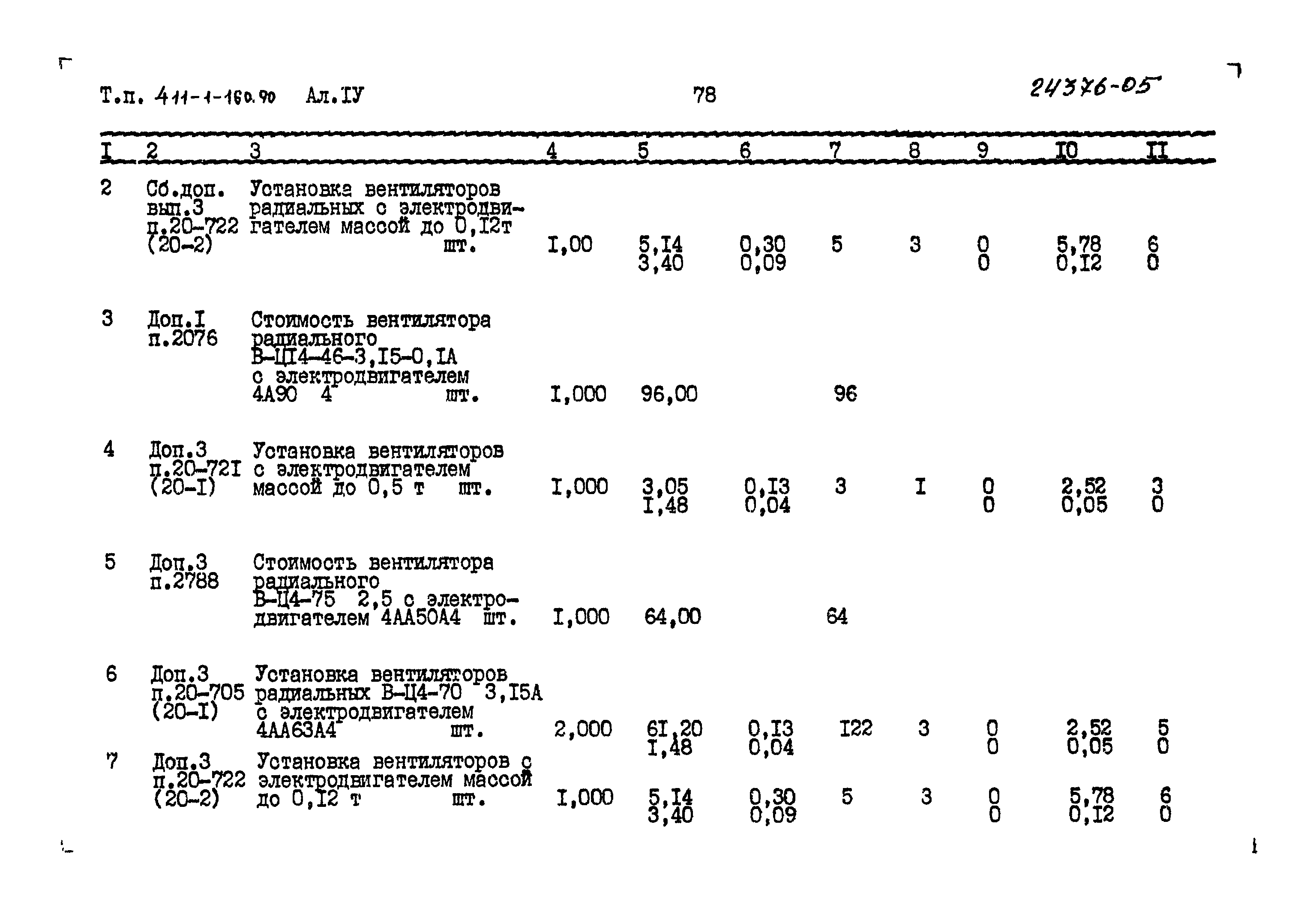 Типовой проект 411-1-160.90