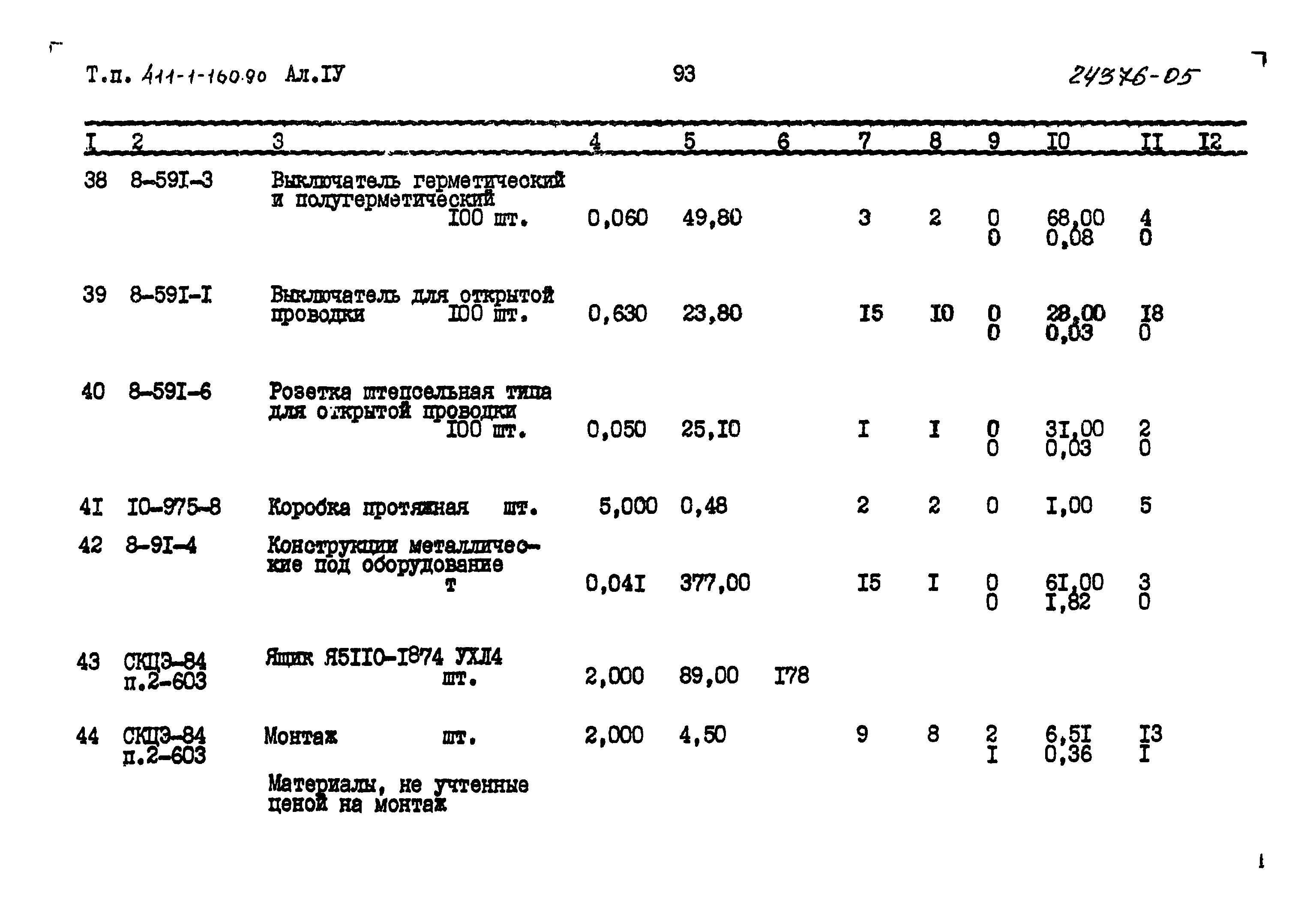 Типовой проект 411-1-160.90