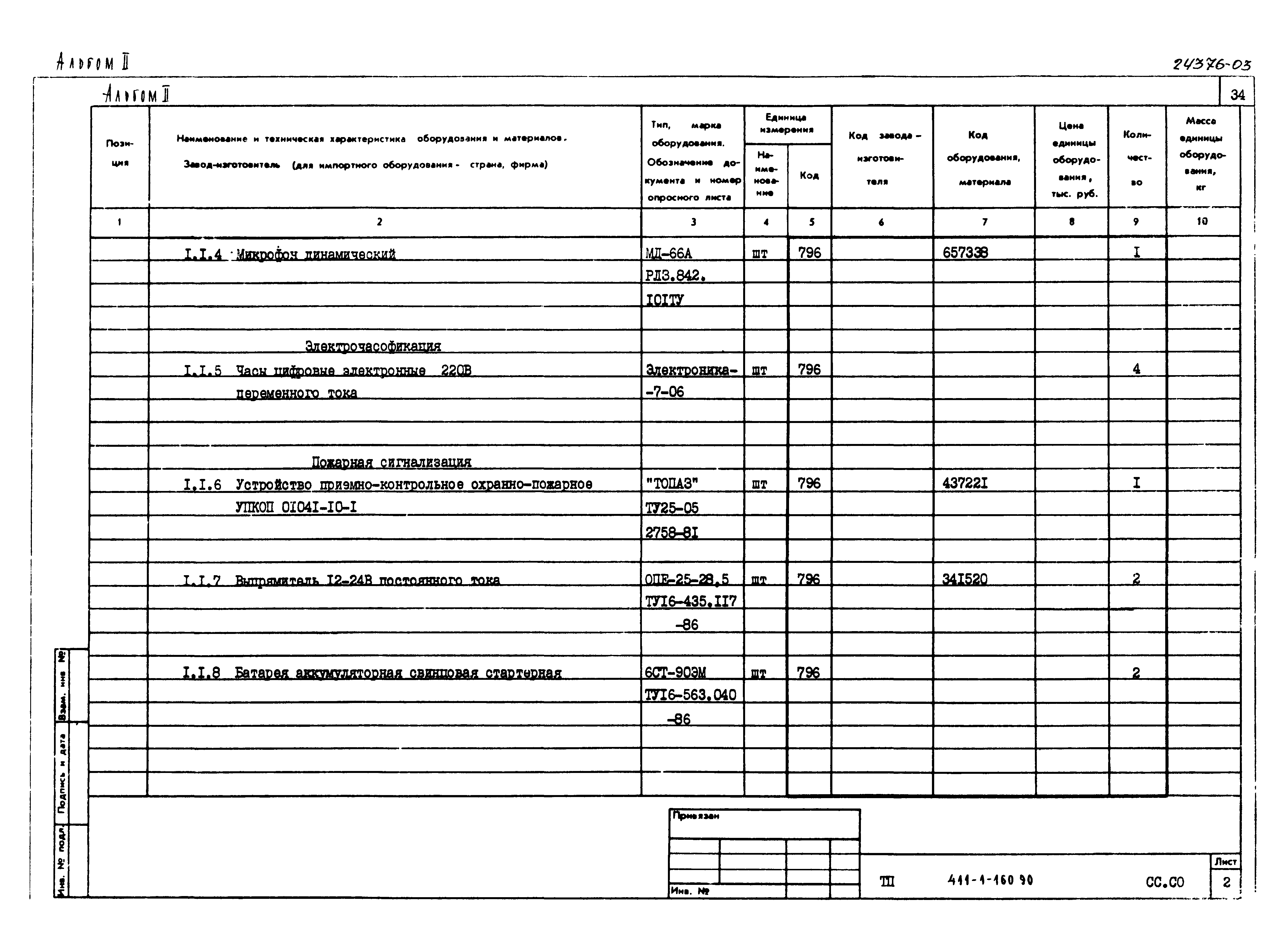 Типовой проект 411-1-160.90