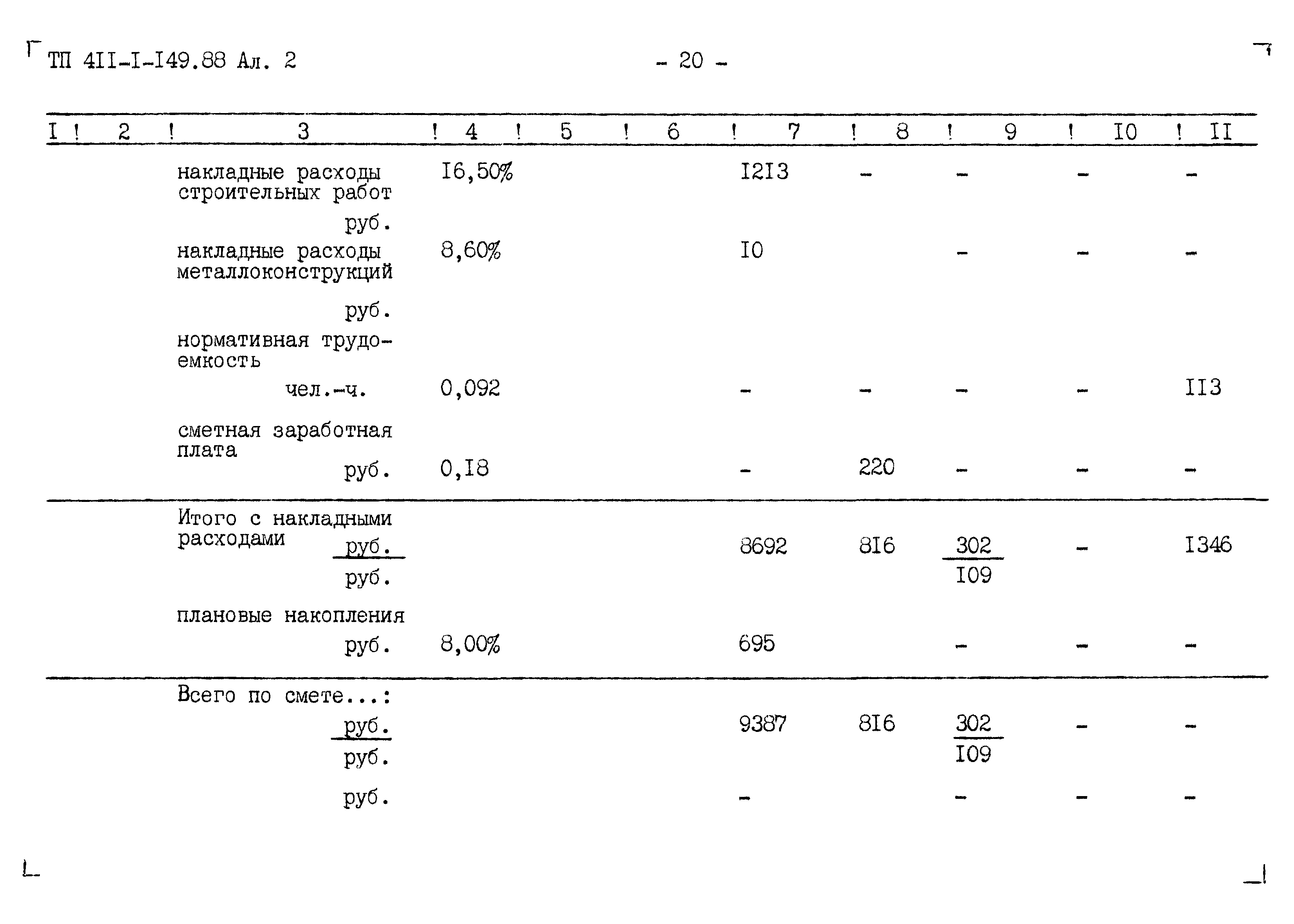 Типовой проект 411-1-149.88