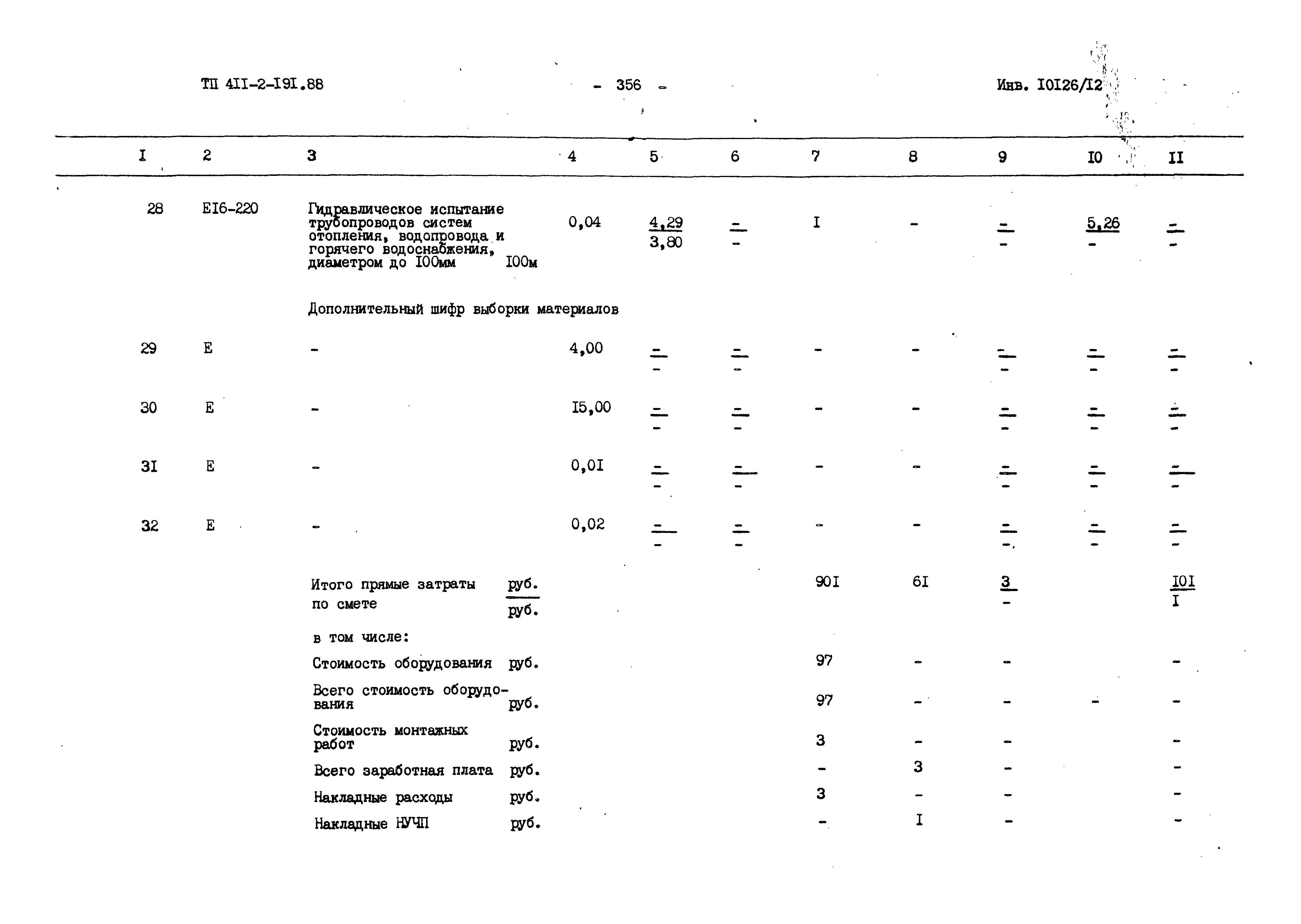 Типовой проект 411-2-191.88