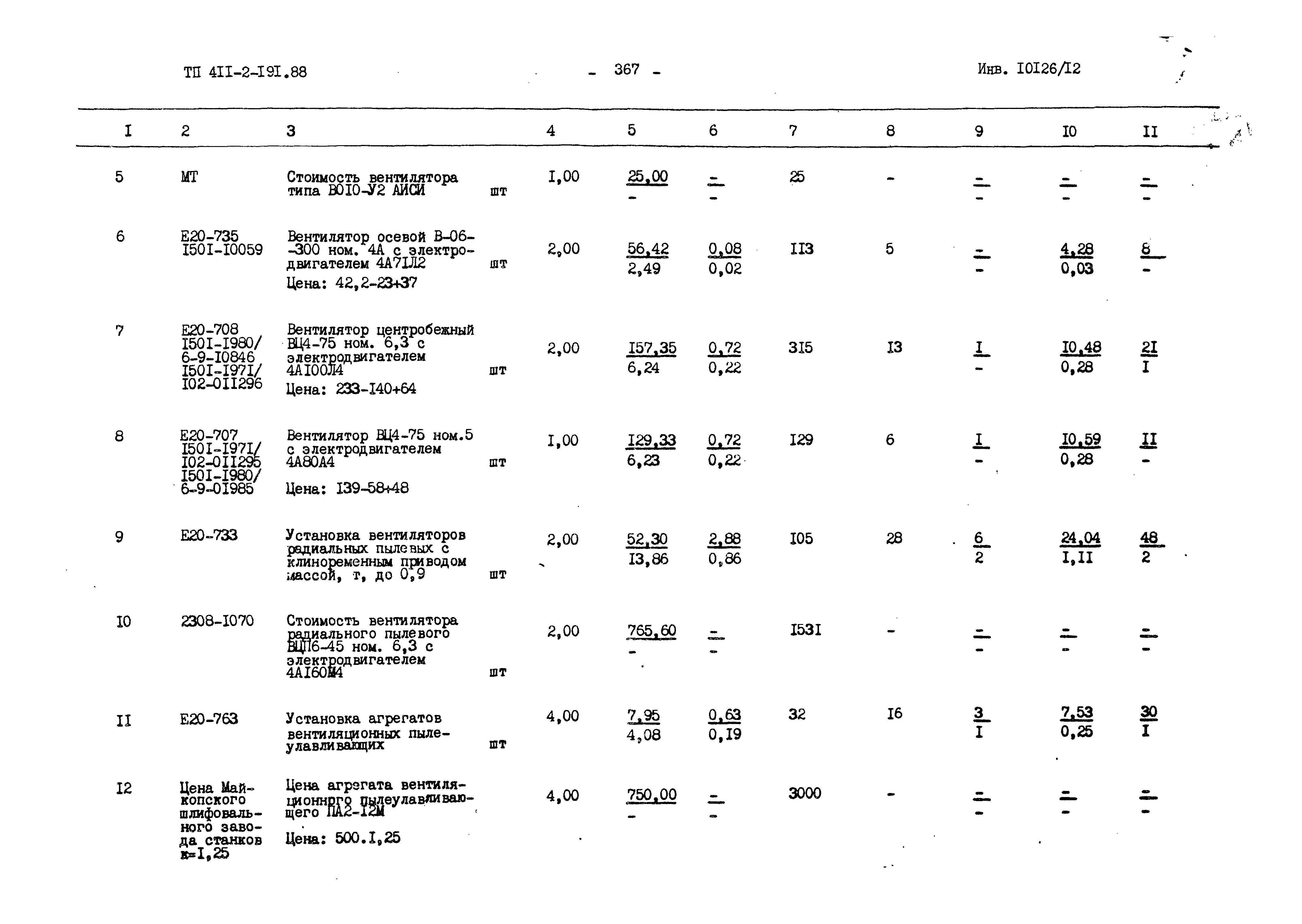 Типовой проект 411-2-191.88