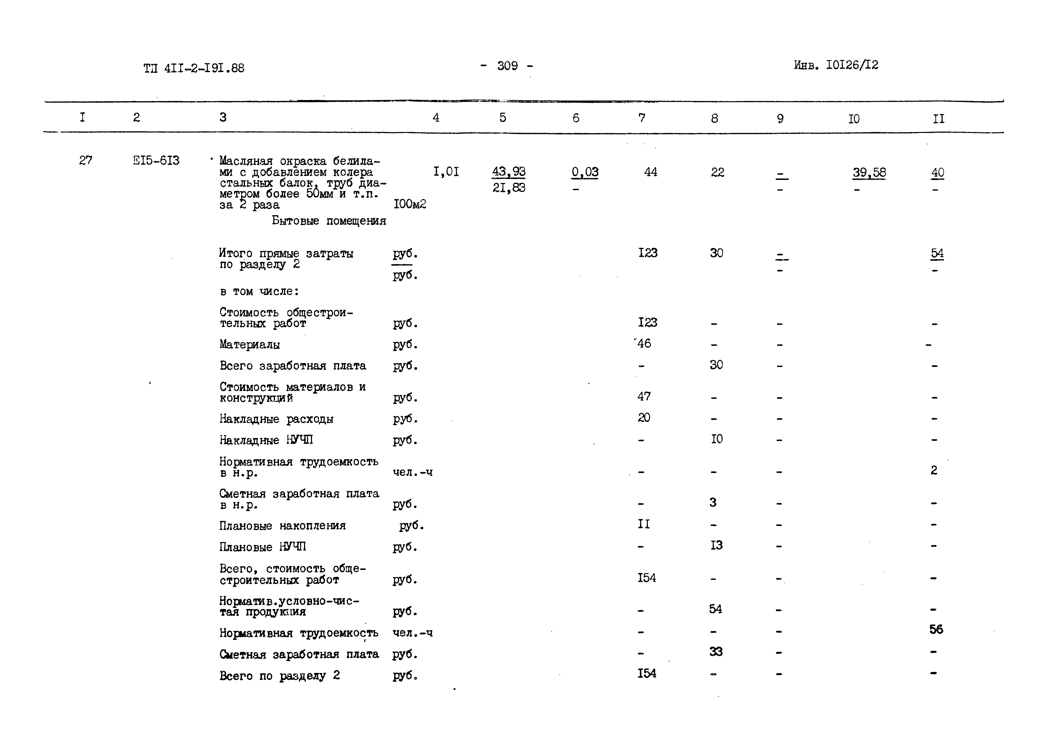 Типовой проект 411-2-191.88