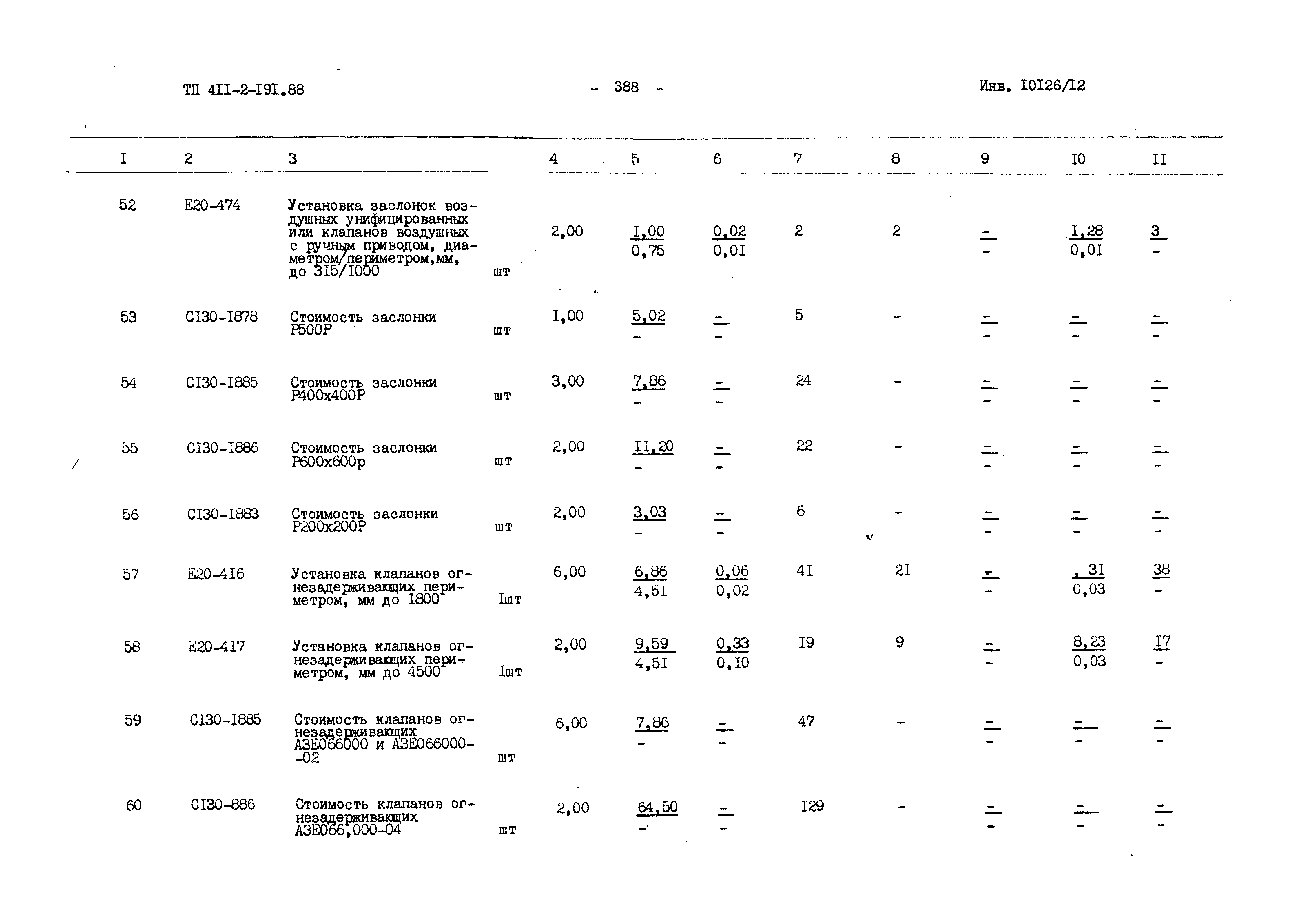 Типовой проект 411-2-191.88