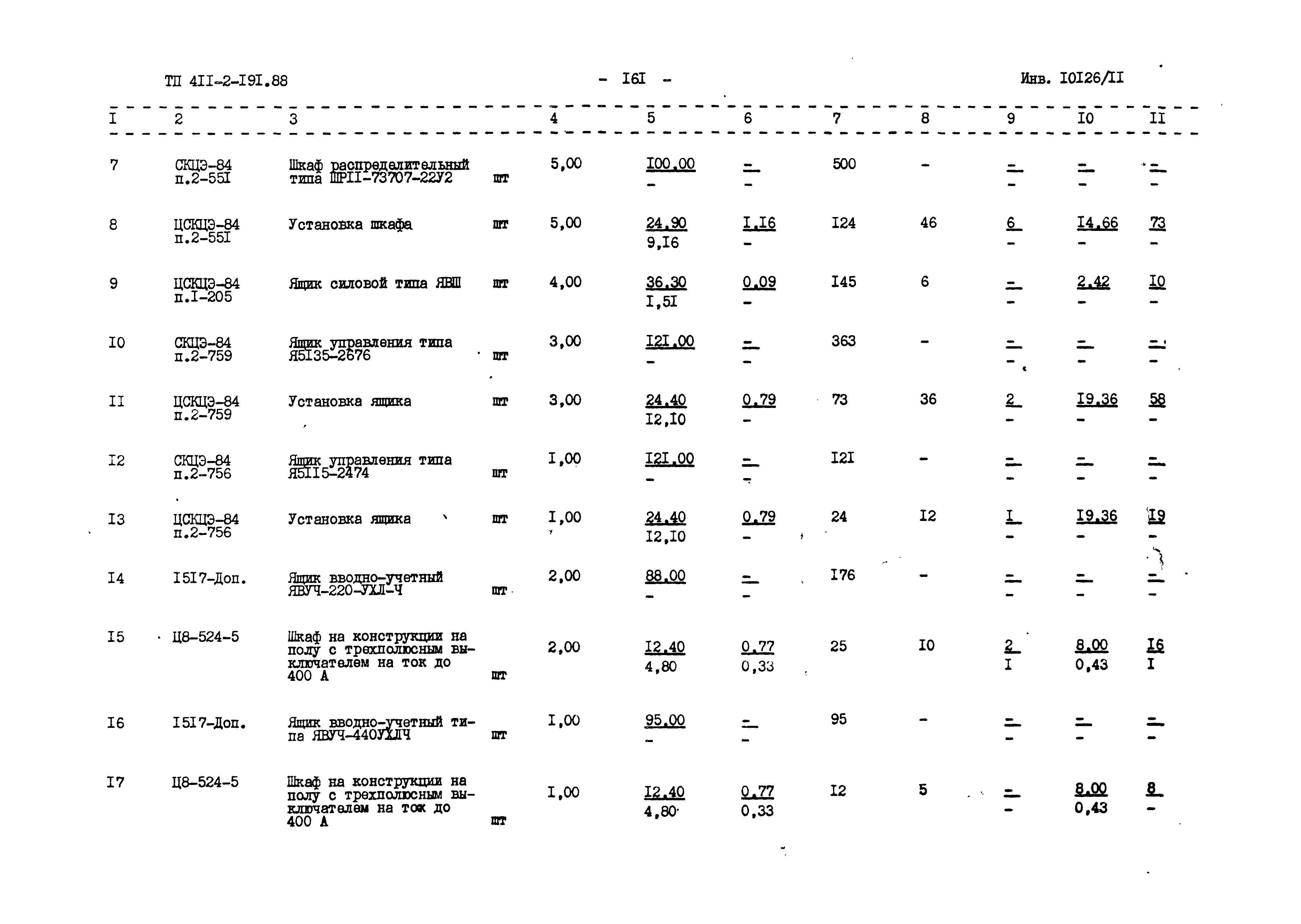 Типовой проект 411-2-191.88